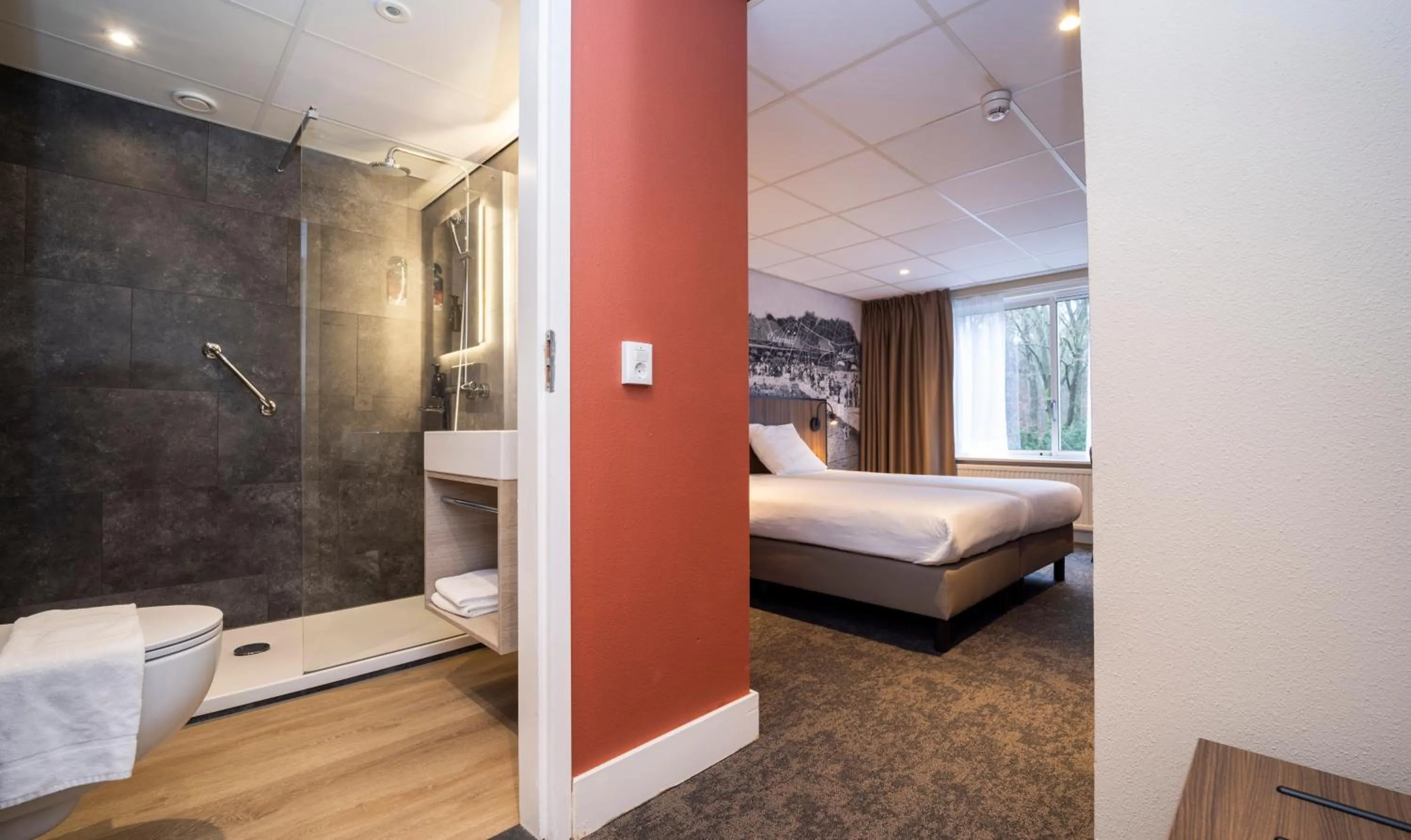 Photo of the whole room, Bed in Fletcher Hotel Restaurant Doorwerth - Arnhem