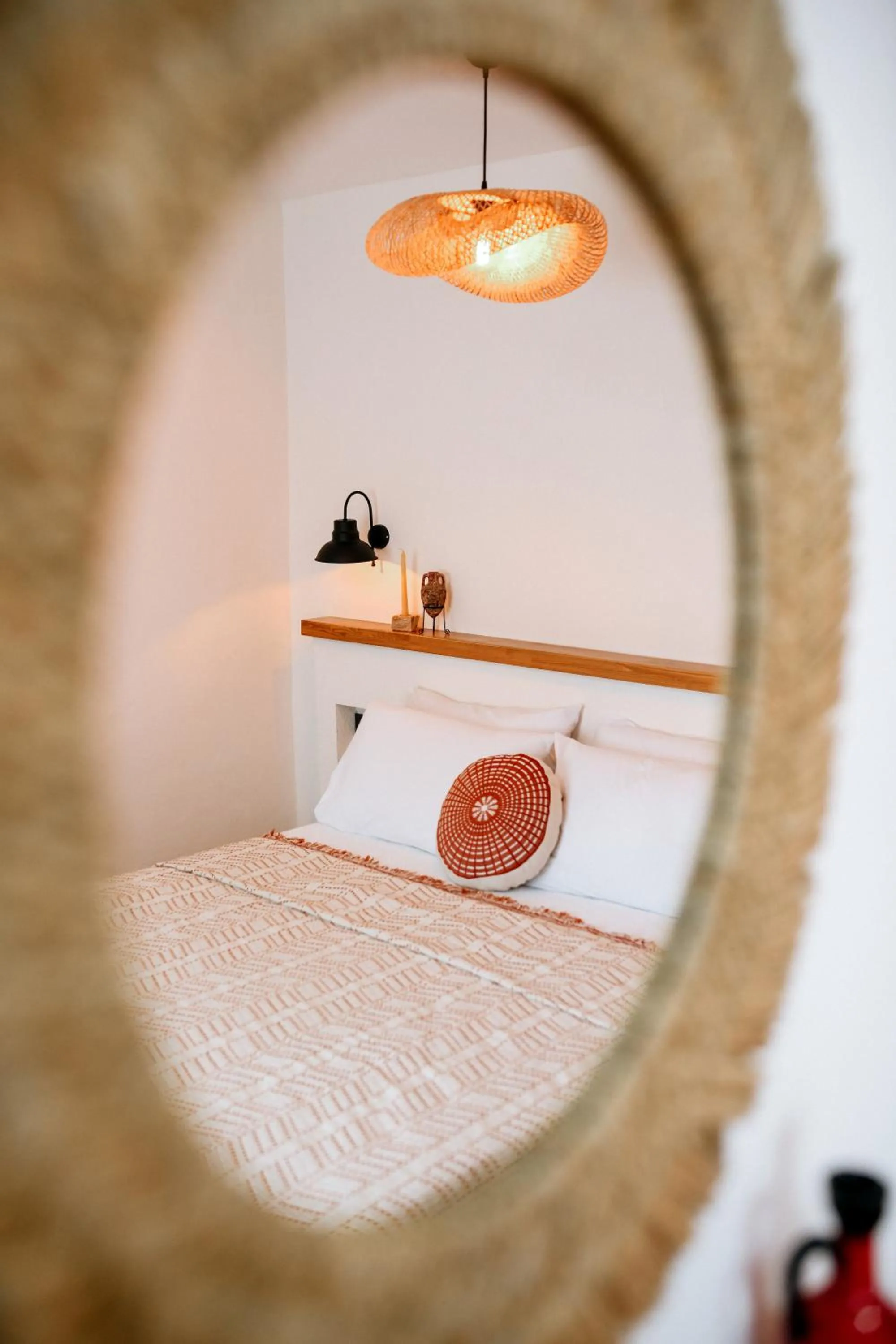 Bed in Kallinos Boutique Hotel