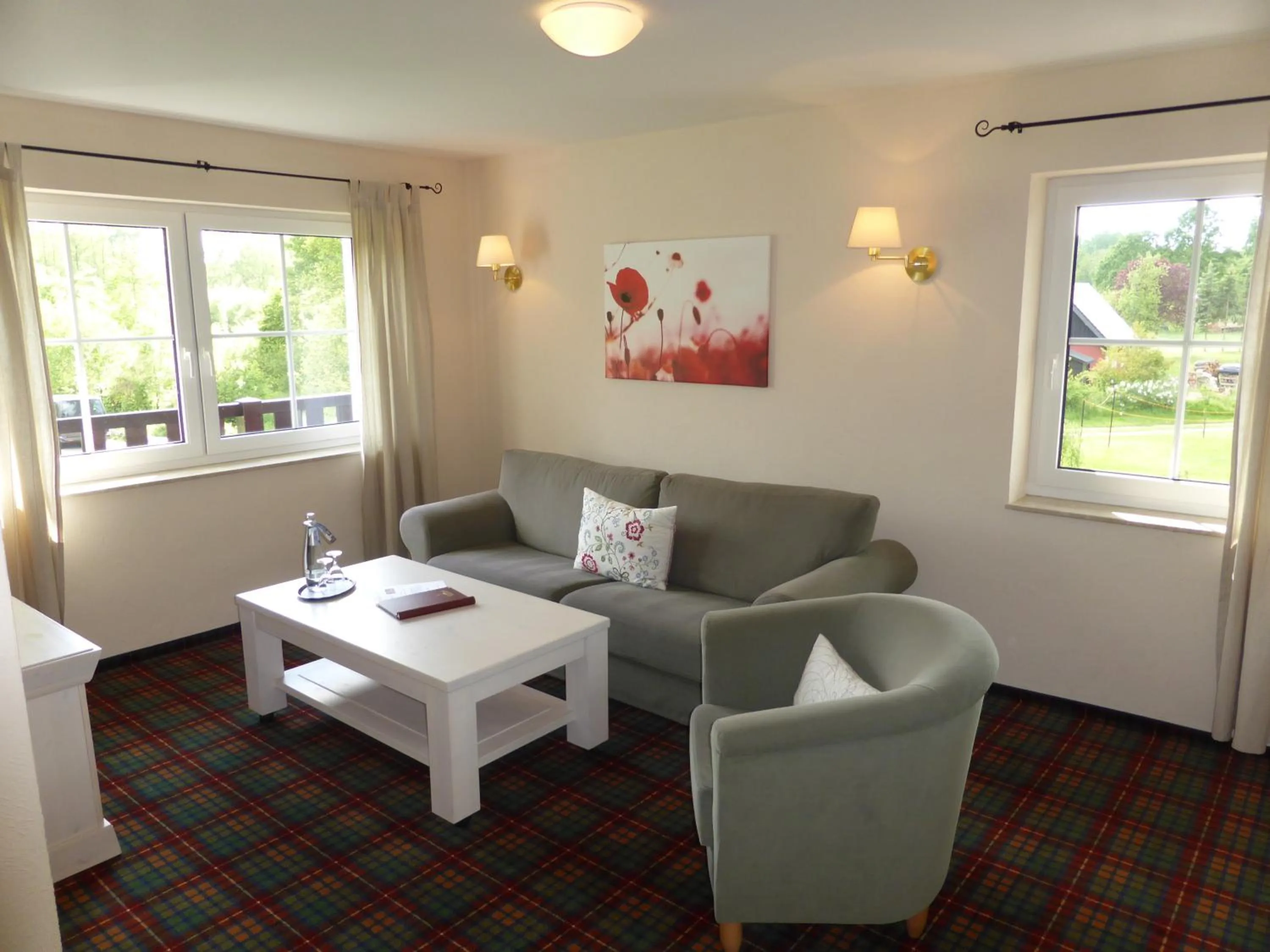 Living room in Ferienhof Spreewaldromantik