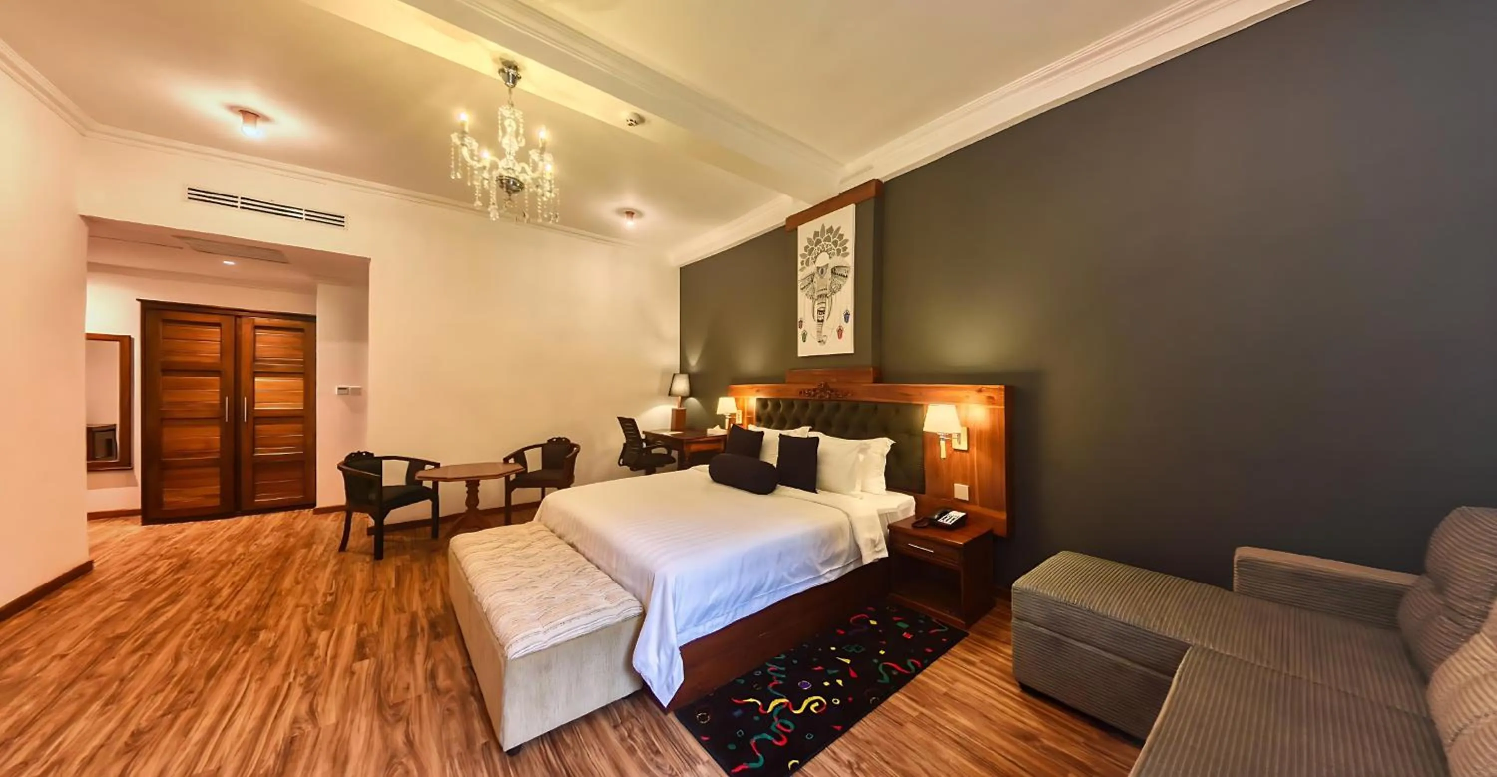 Bed in Covanro Sigiriya - Where Heritage Meets Luxury