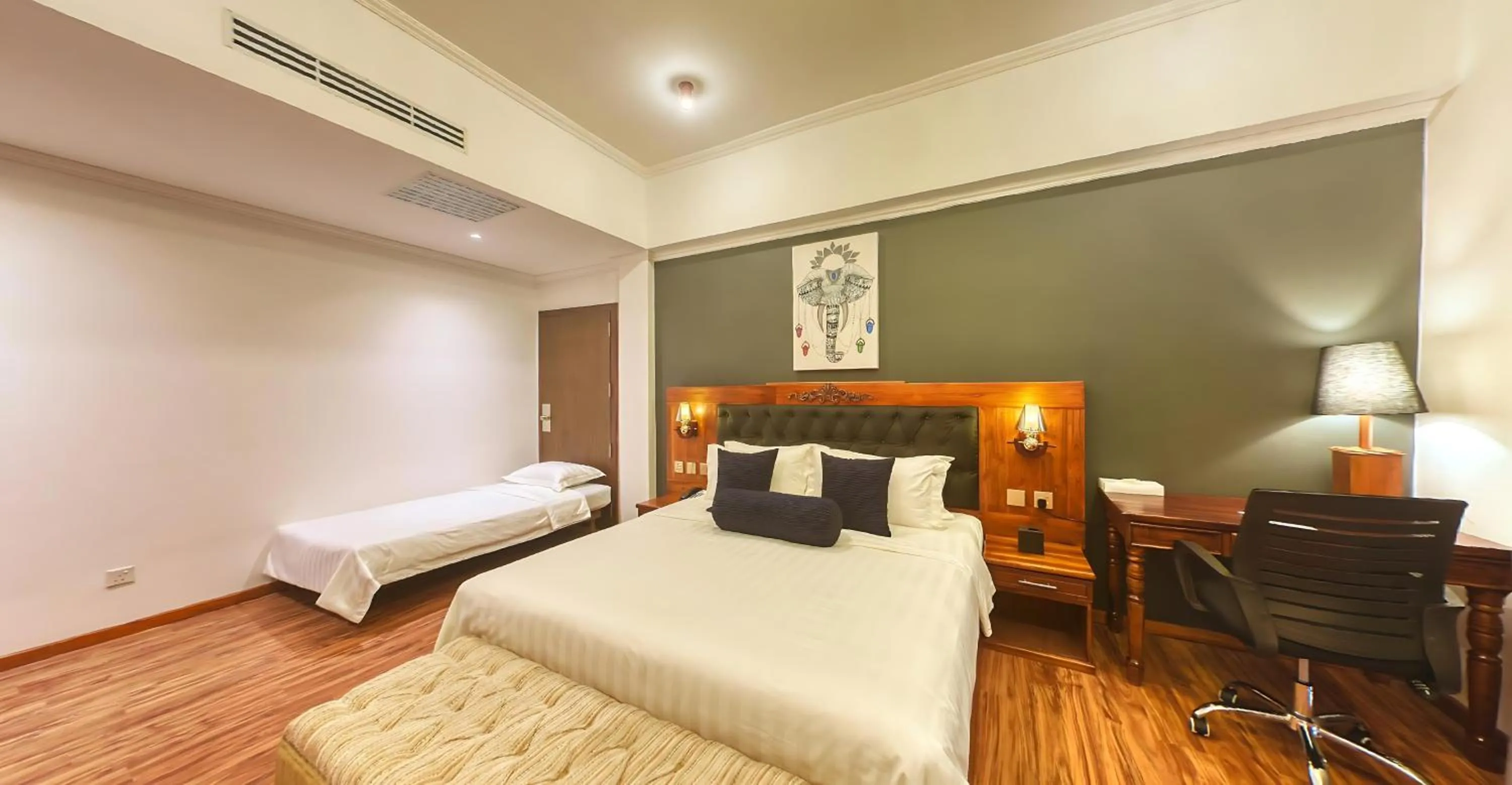 Bed in Covanro Sigiriya - Where Heritage Meets Luxury