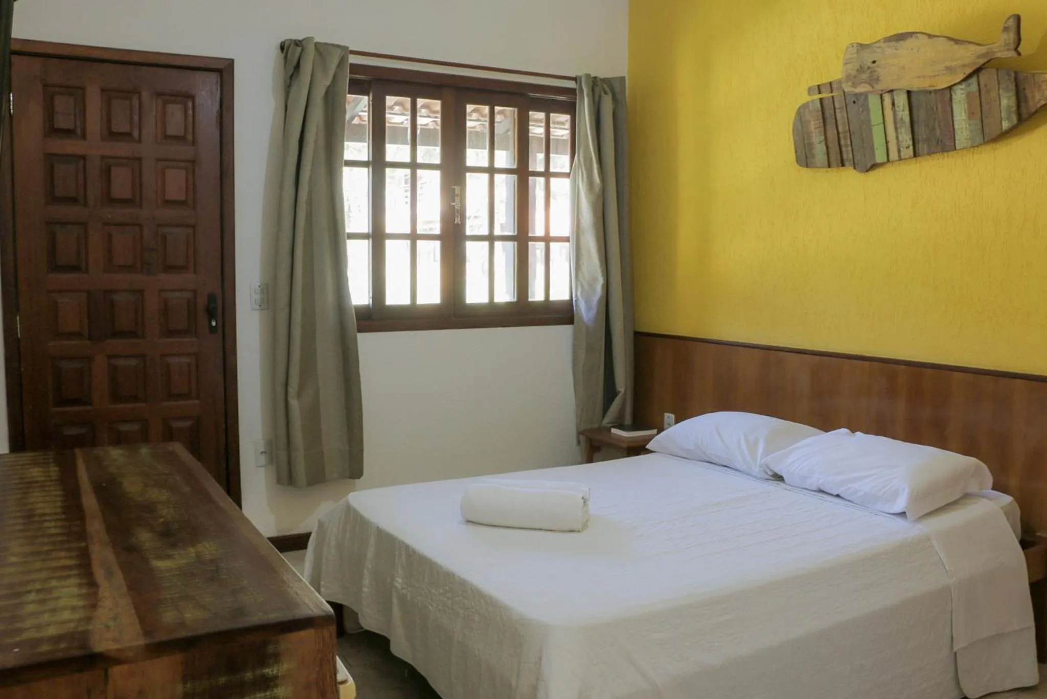 Bed in POUSADA ELOHIM DE BUZIOS