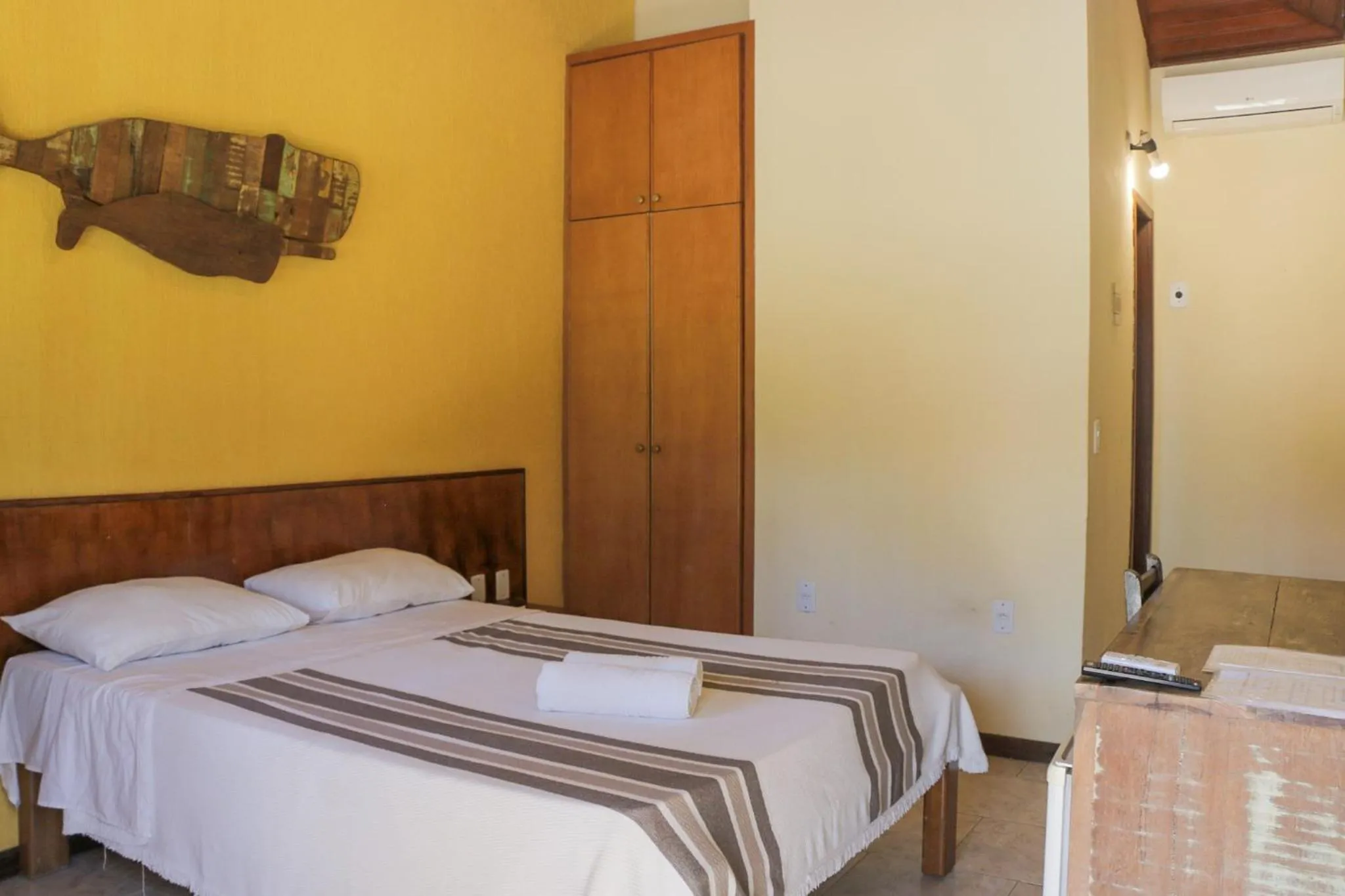 Bed in POUSADA ELOHIM DE BUZIOS