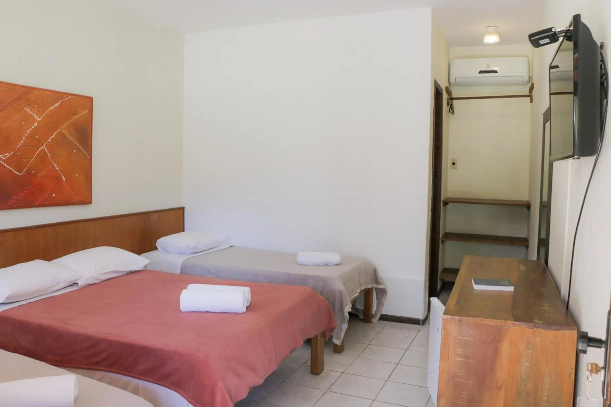 Bed in POUSADA ELOHIM DE BUZIOS