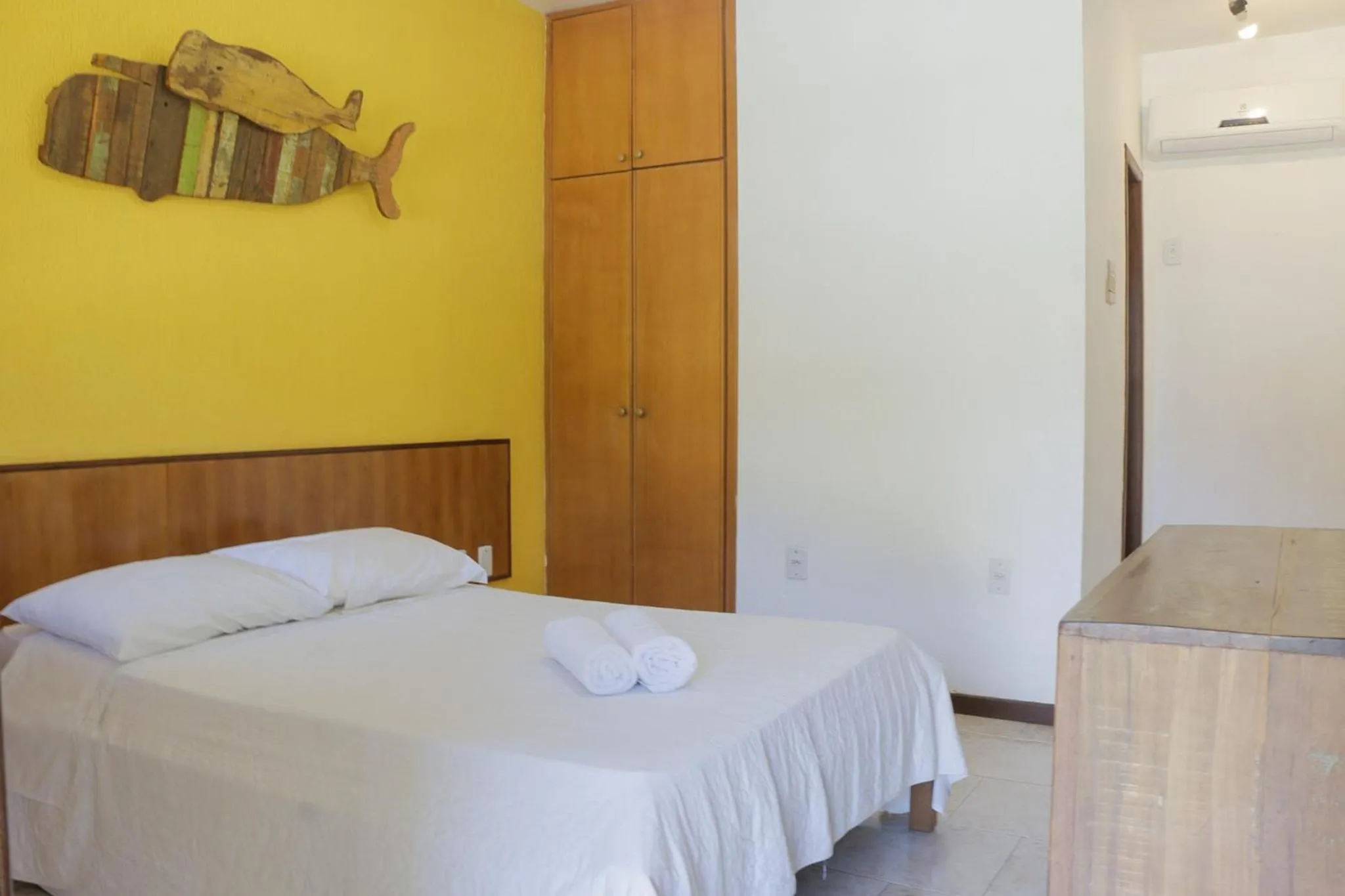 Bed in POUSADA ELOHIM DE BUZIOS