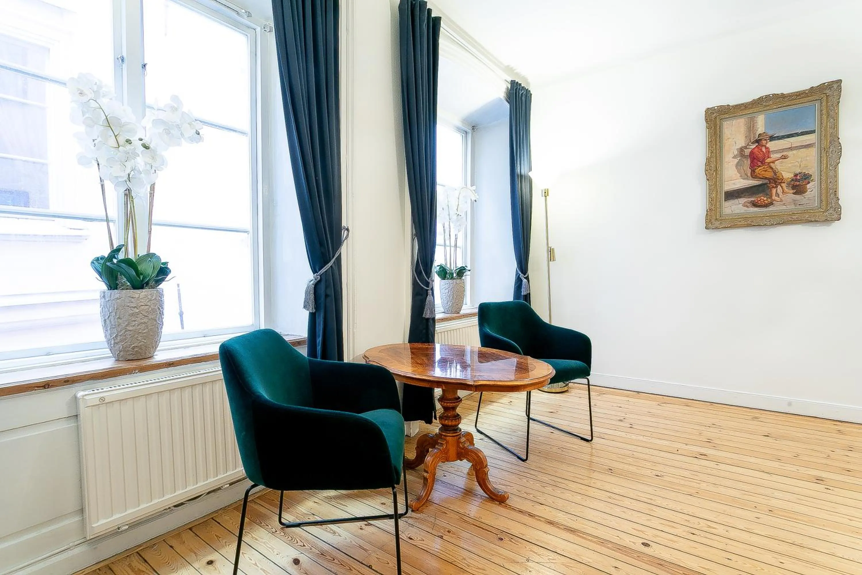 Seating area in ApartDirect Gamla Stan II