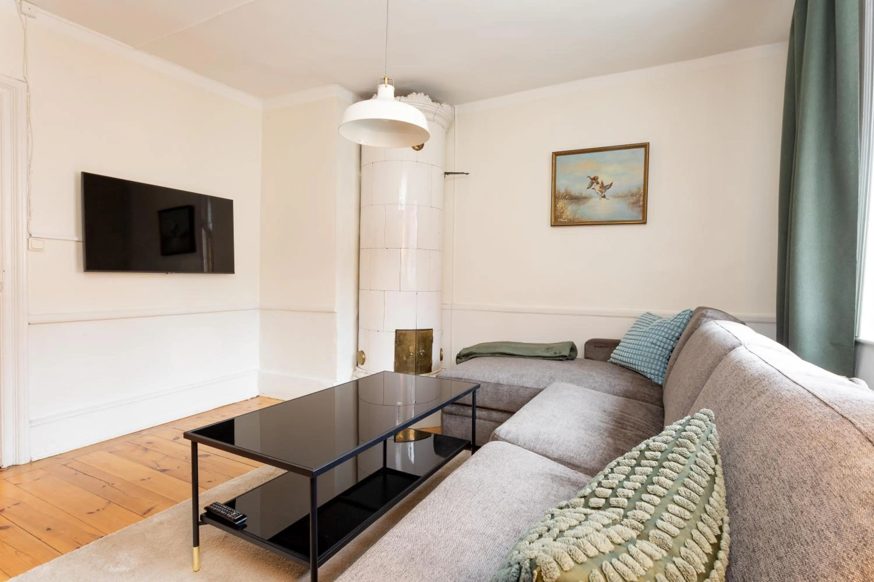 Living room in ApartDirect Gamla Stan II