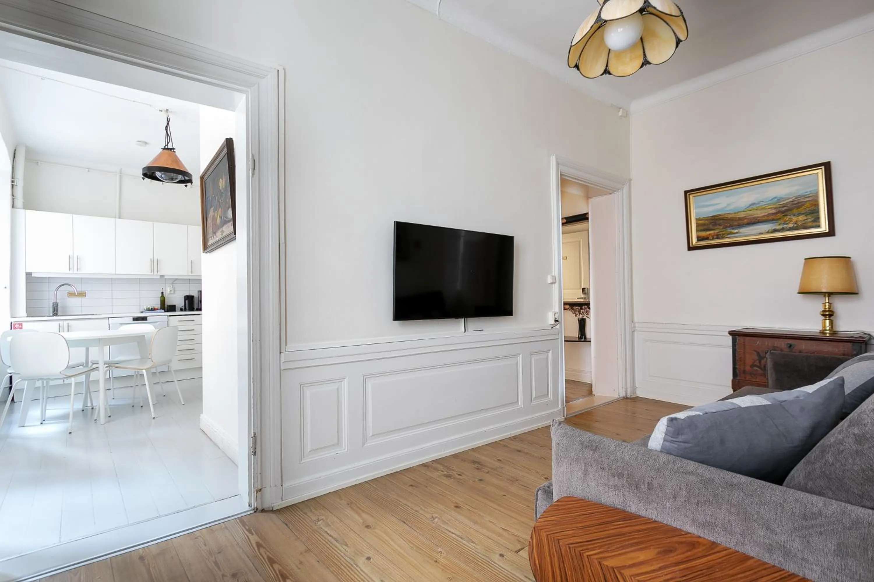 Living room in ApartDirect Gamla Stan II
