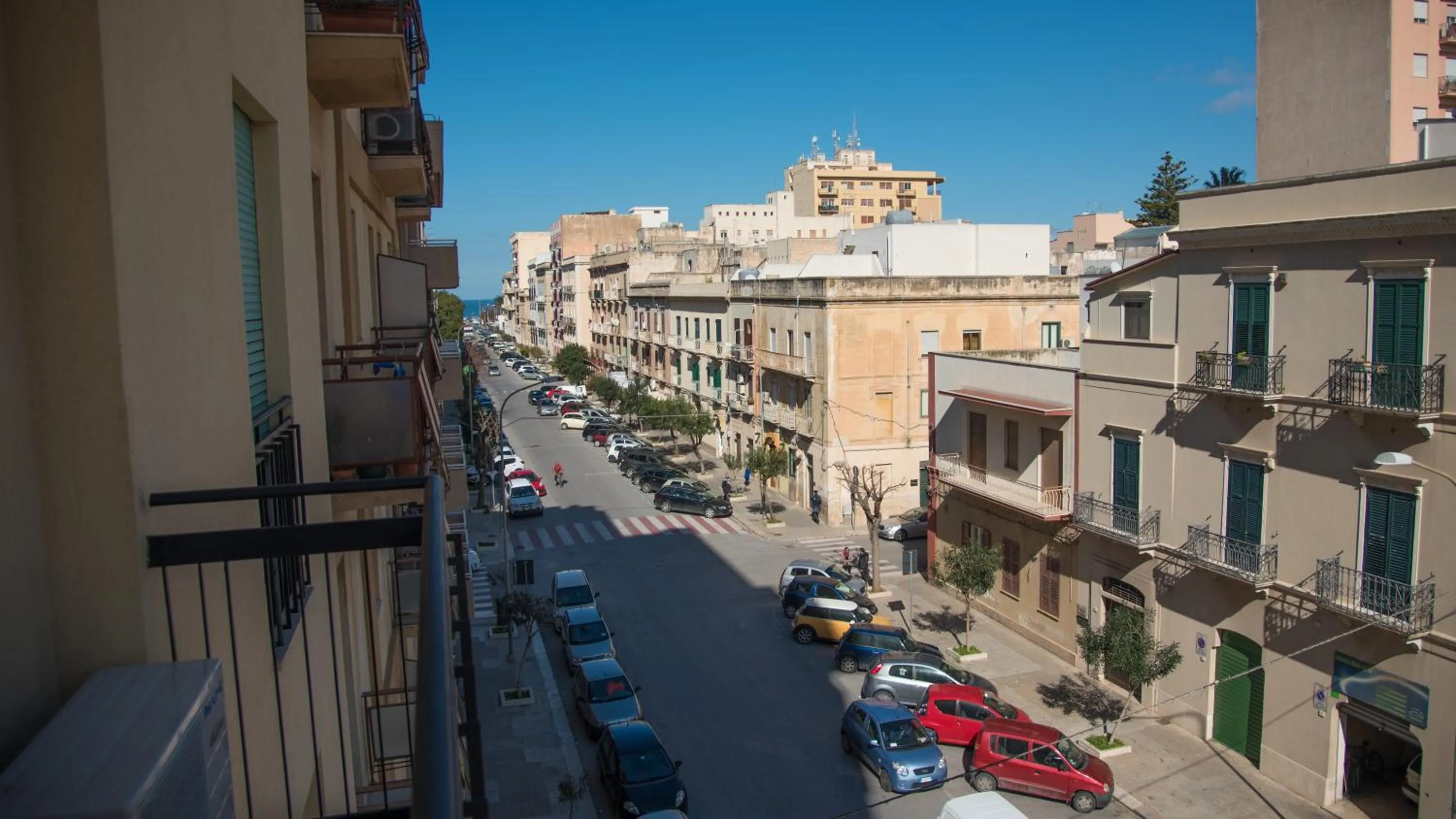 Balcony/Terrace in B&B Via Spalti 52