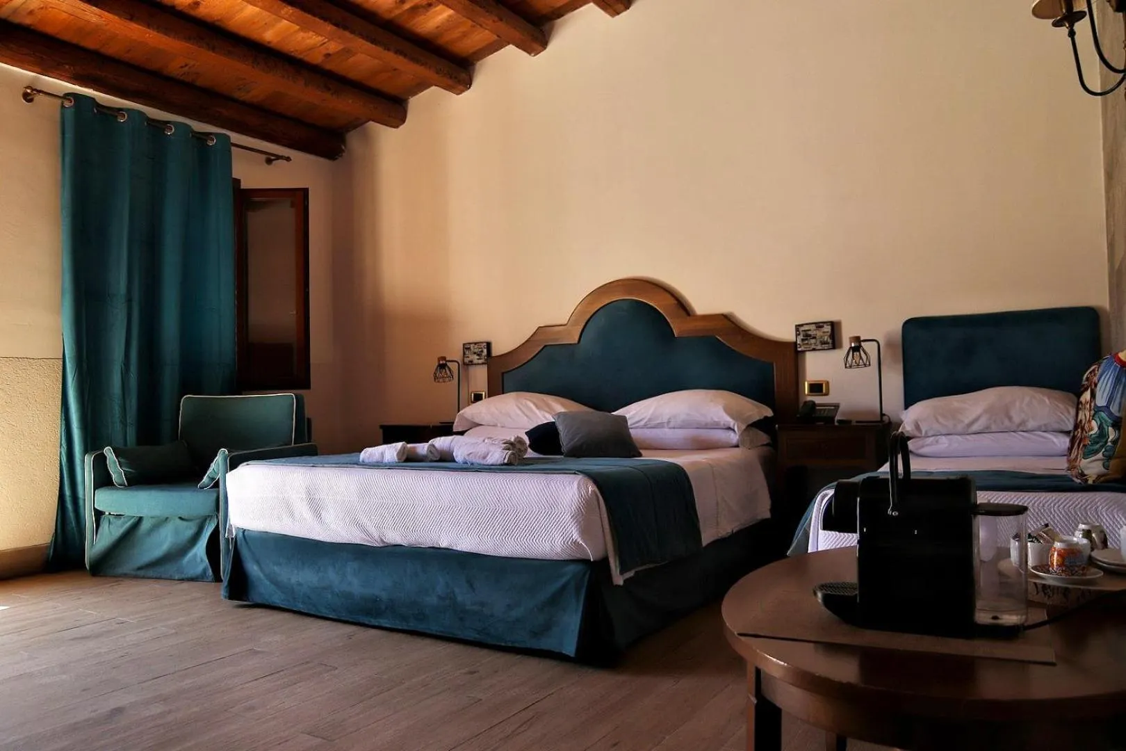 Bed in Villa Lampedusa