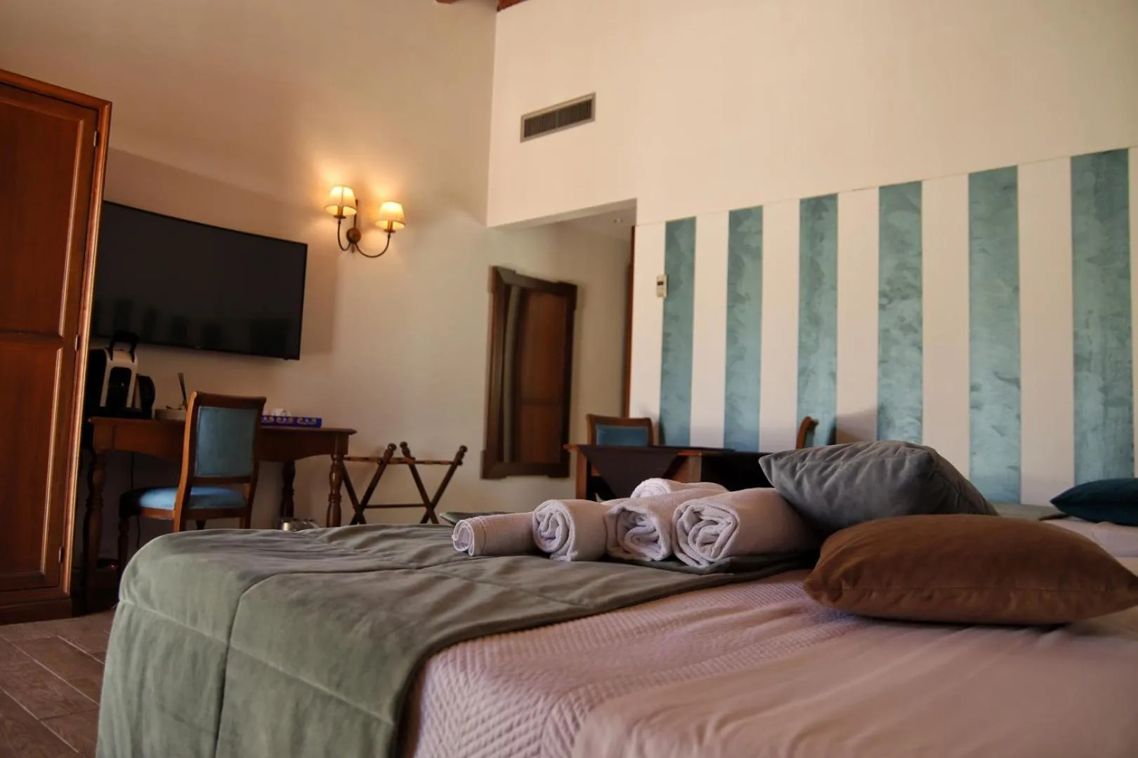 Bed in Villa Lampedusa