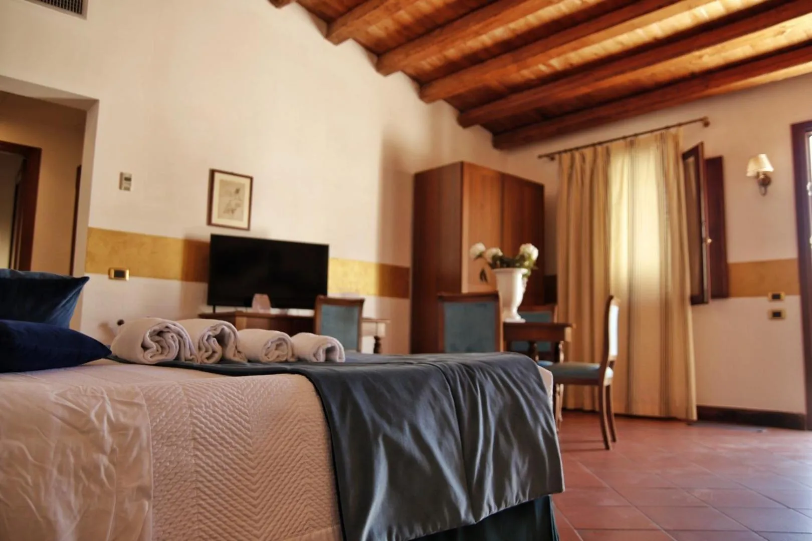 Living room in Villa Lampedusa