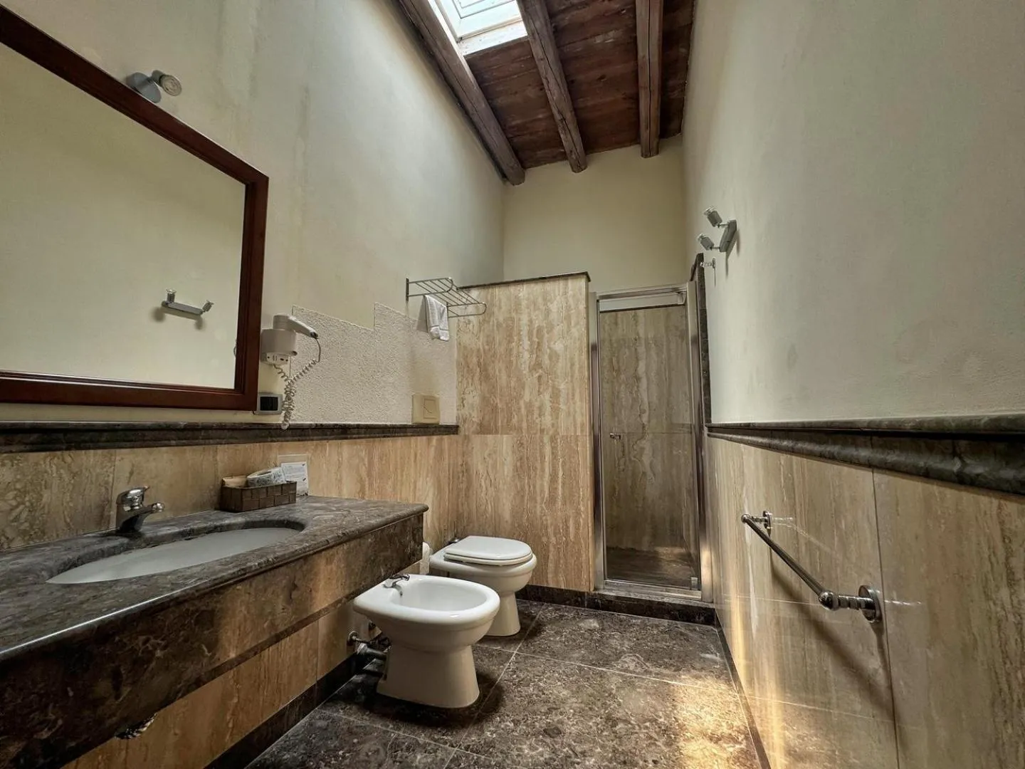 Shower in Villa Lampedusa