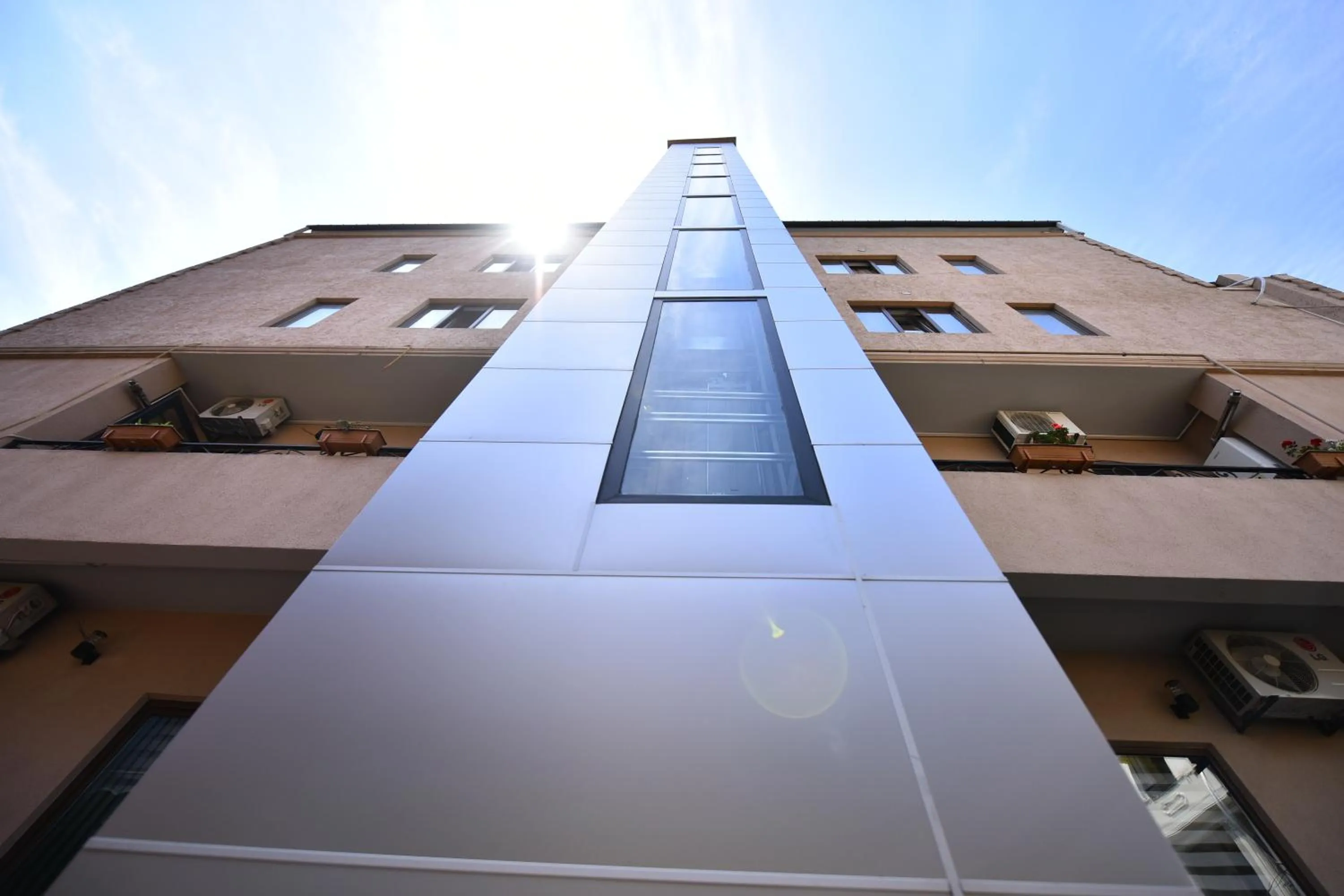 Facade/entrance in Hotel Phaliashvili