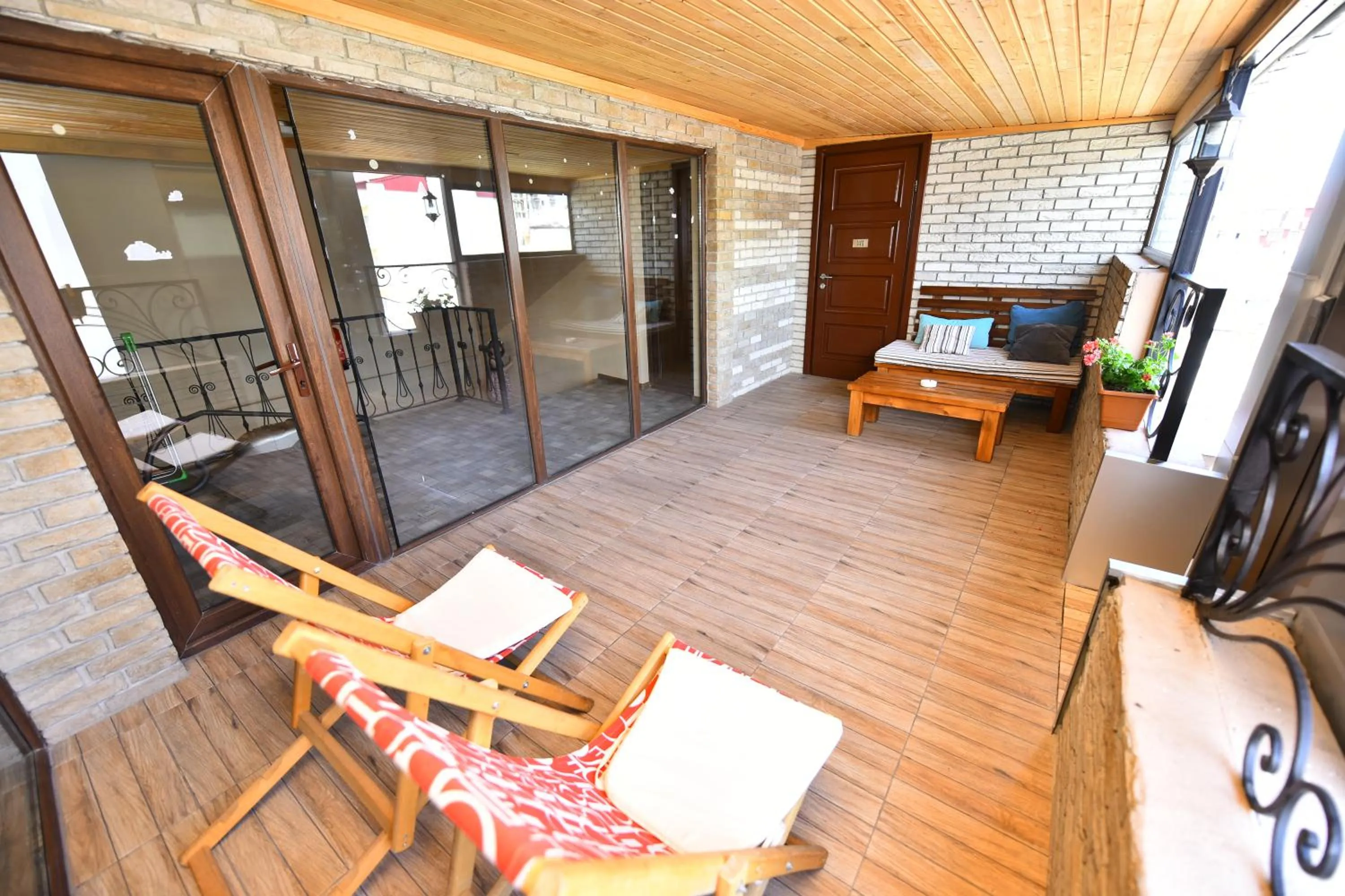 Balcony/Terrace in Hotel Phaliashvili