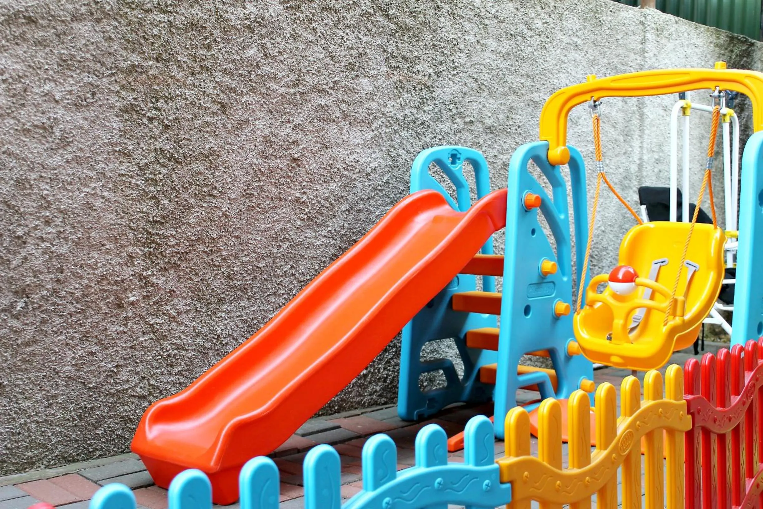 Garden in Hotel Phaliashvili