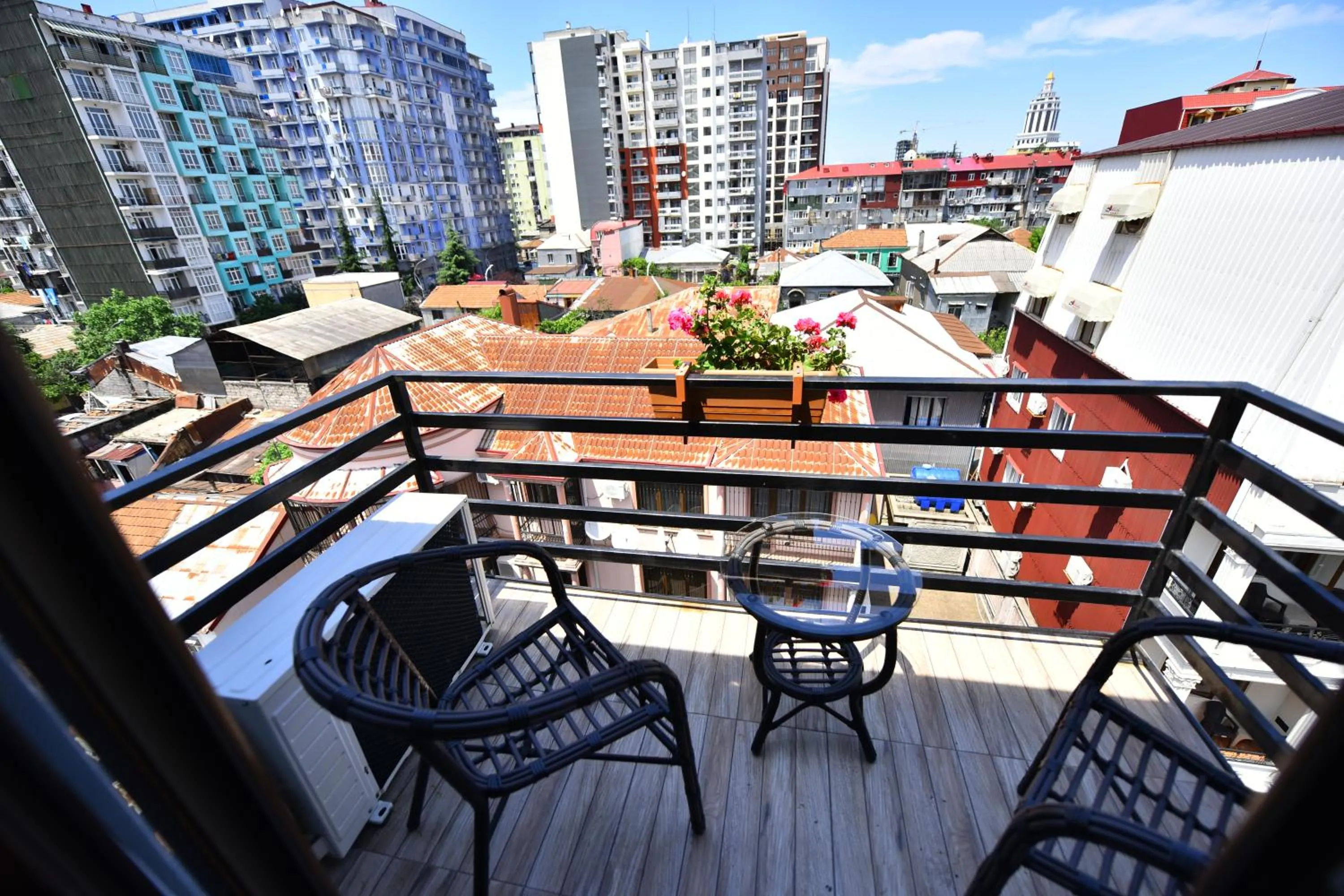 Balcony/Terrace in Hotel Phaliashvili