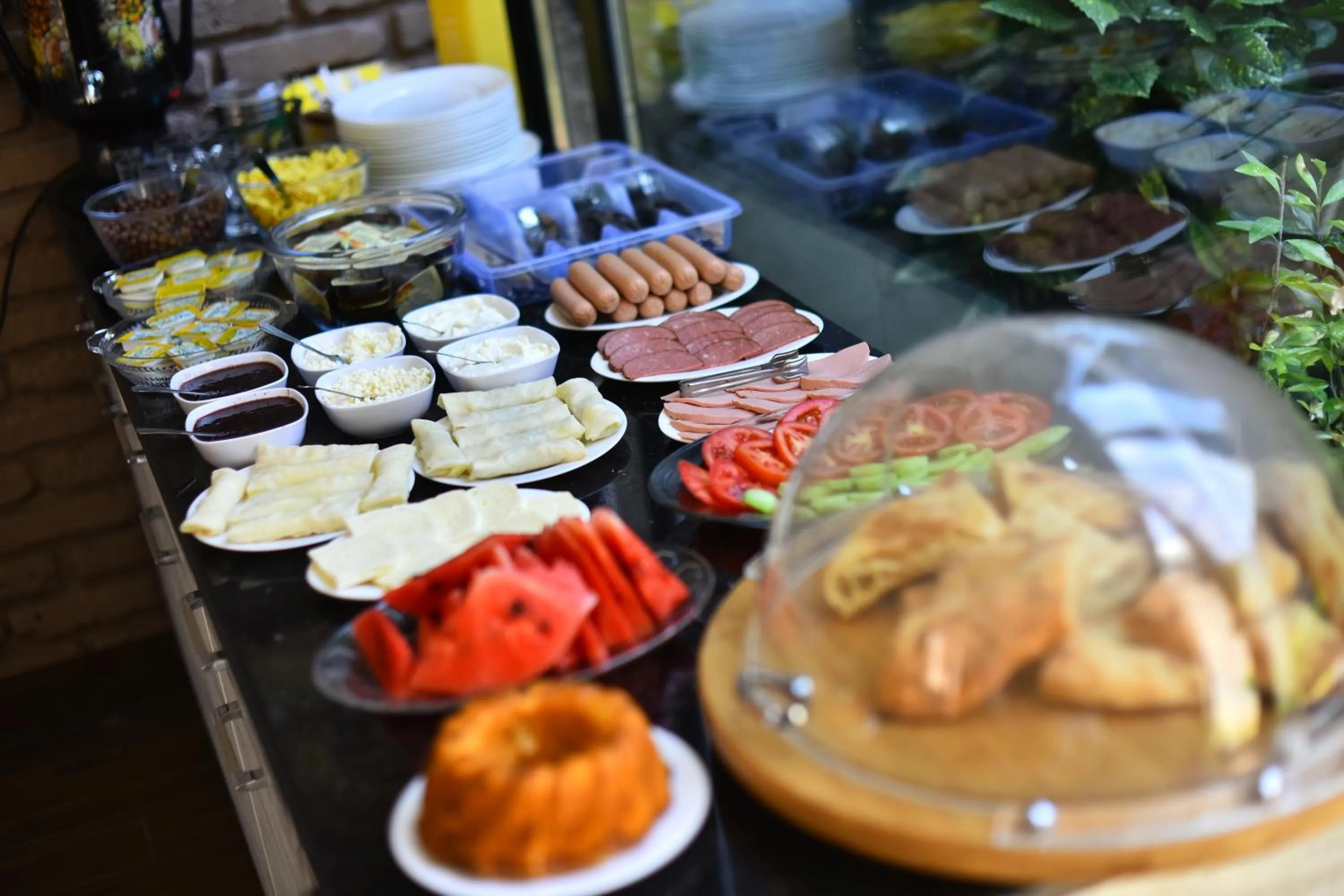 Breakfast in Hotel Phaliashvili