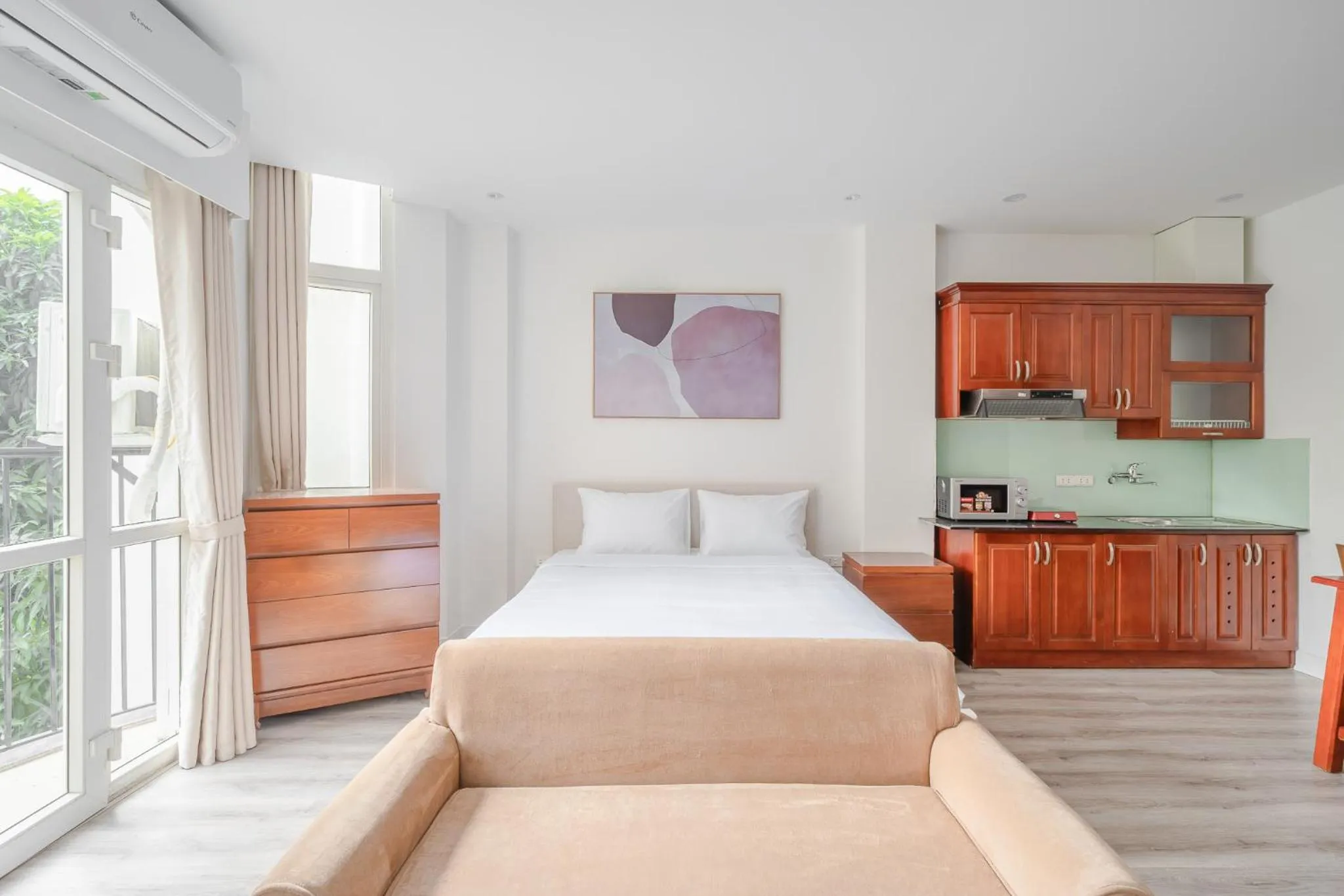 Bed in Dom's Residence Hanoi