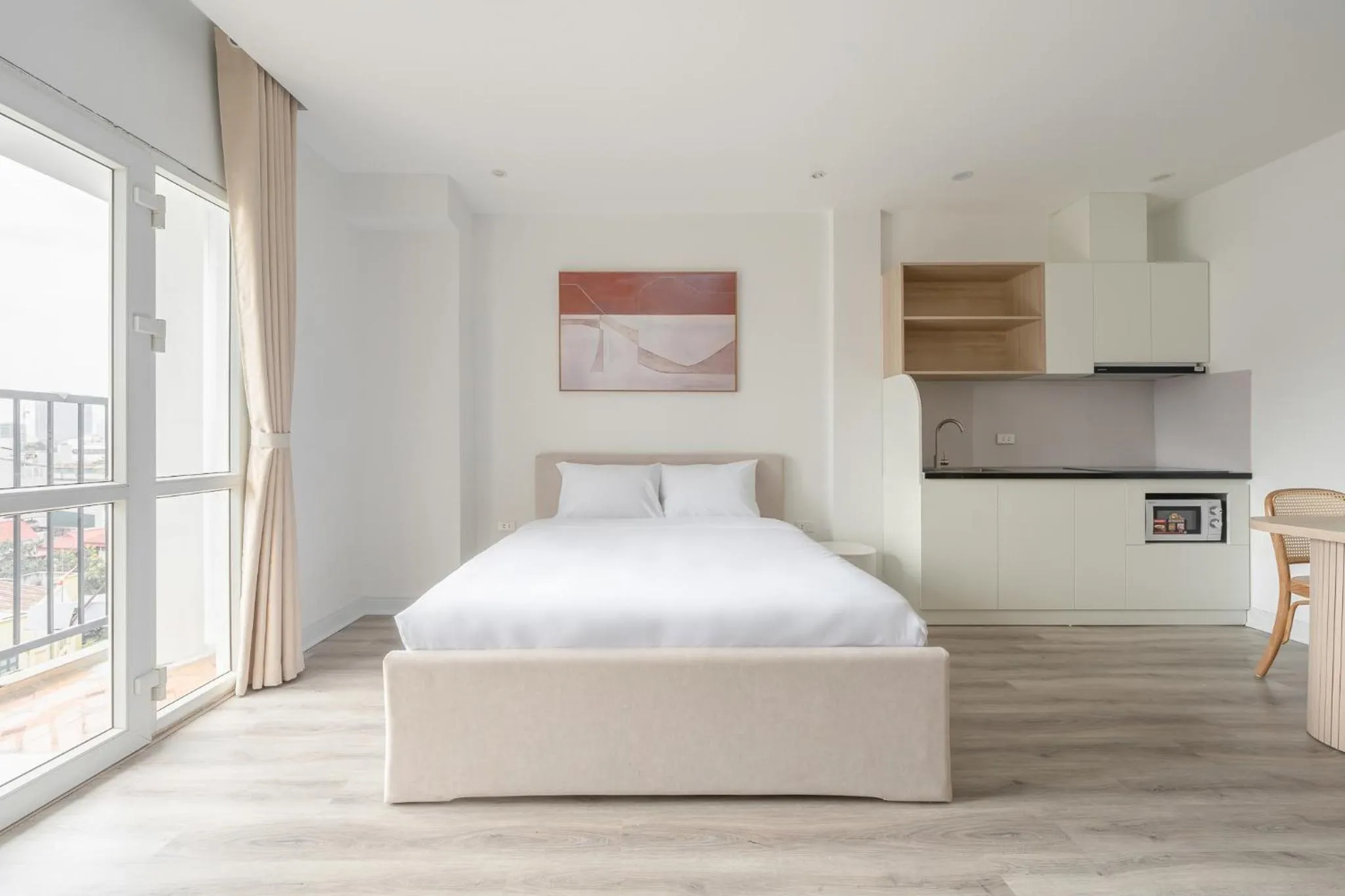 Bed in Dom's Residence Hanoi