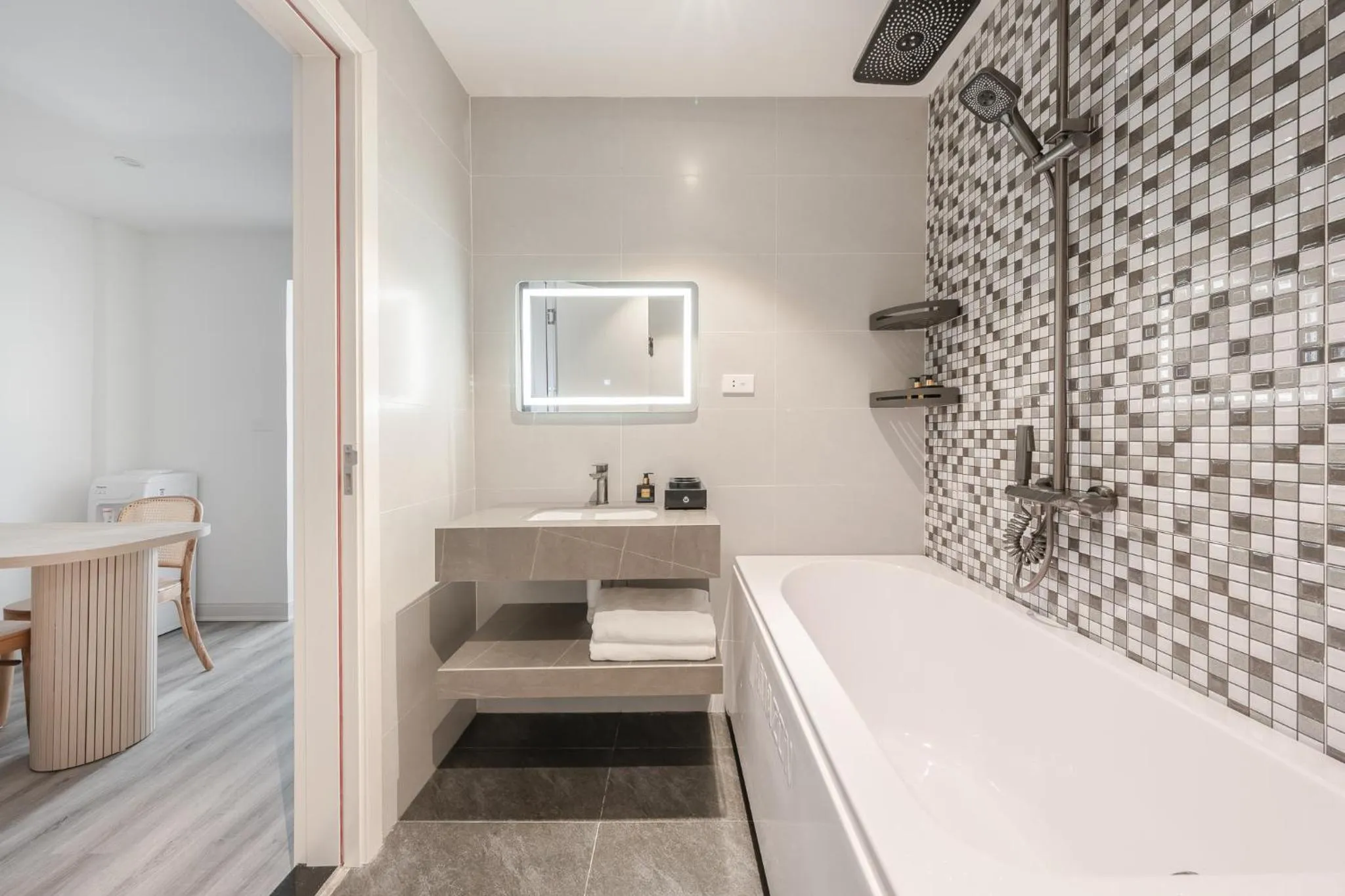 Bathroom, Bed in Dom's Residence Hanoi