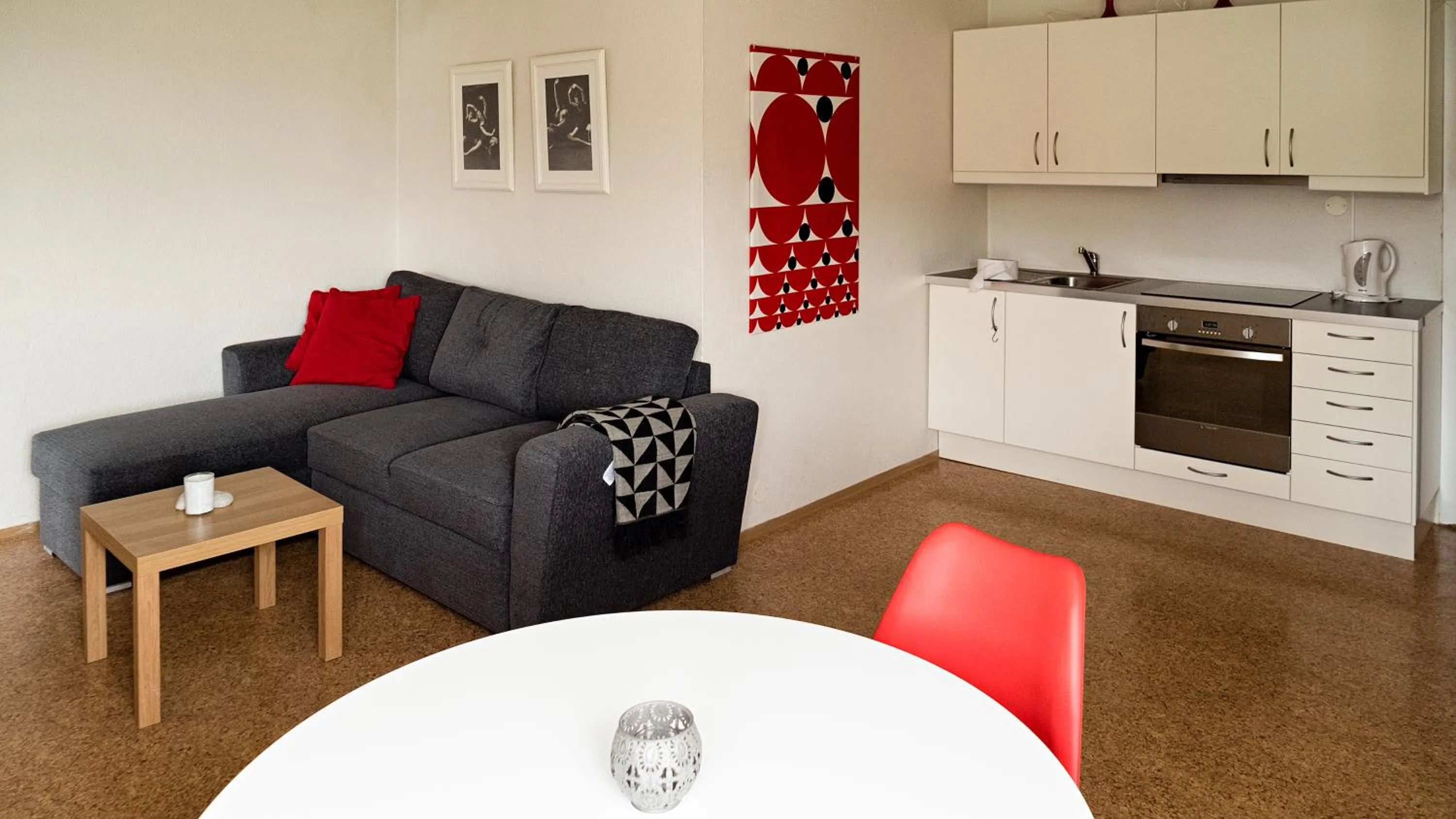 Living room in Framtid Apartments and Holiday Homes