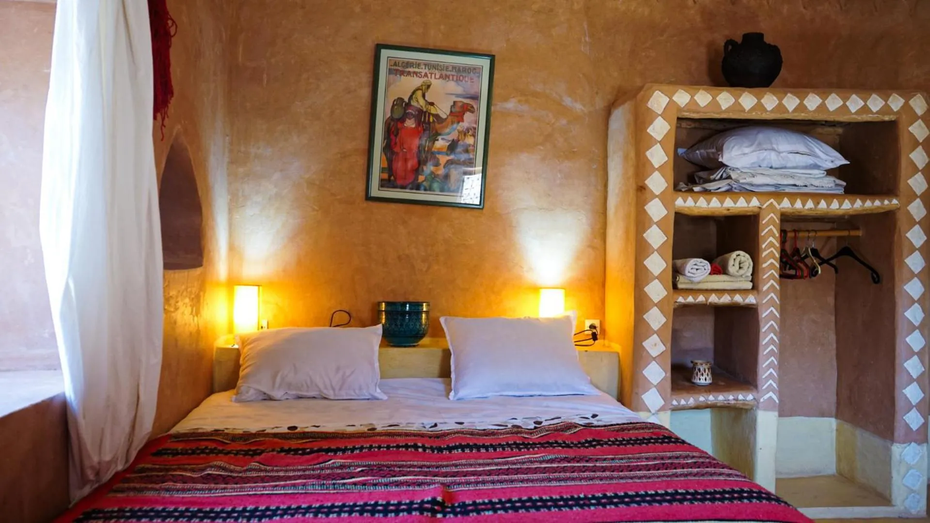 Lobby or reception, Bed in Kasbah Tigmi El Janoub