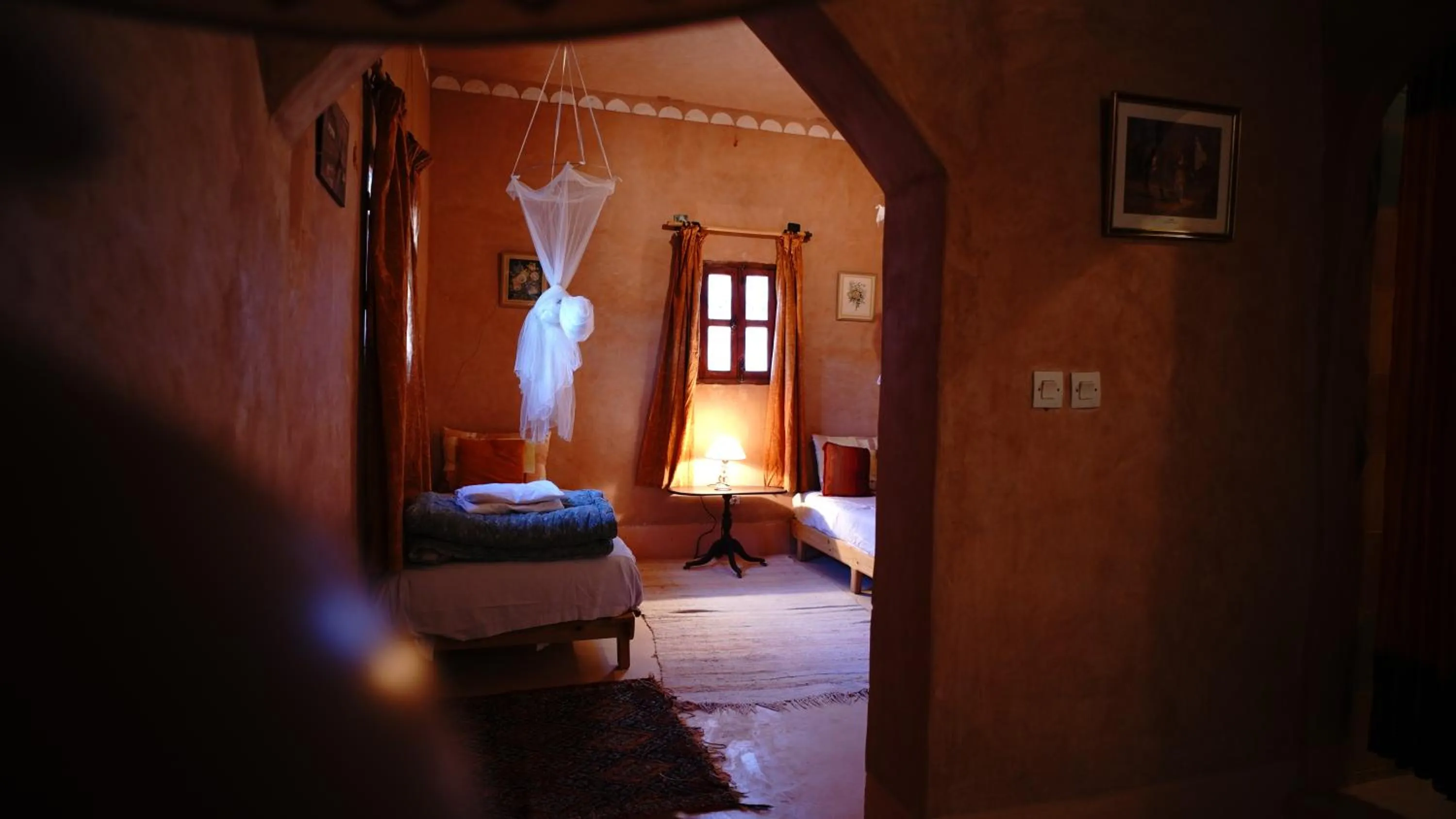 Bed in Kasbah Tigmi El Janoub