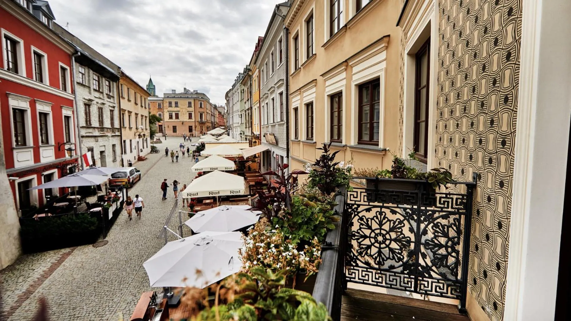 City view in Hotel Alter