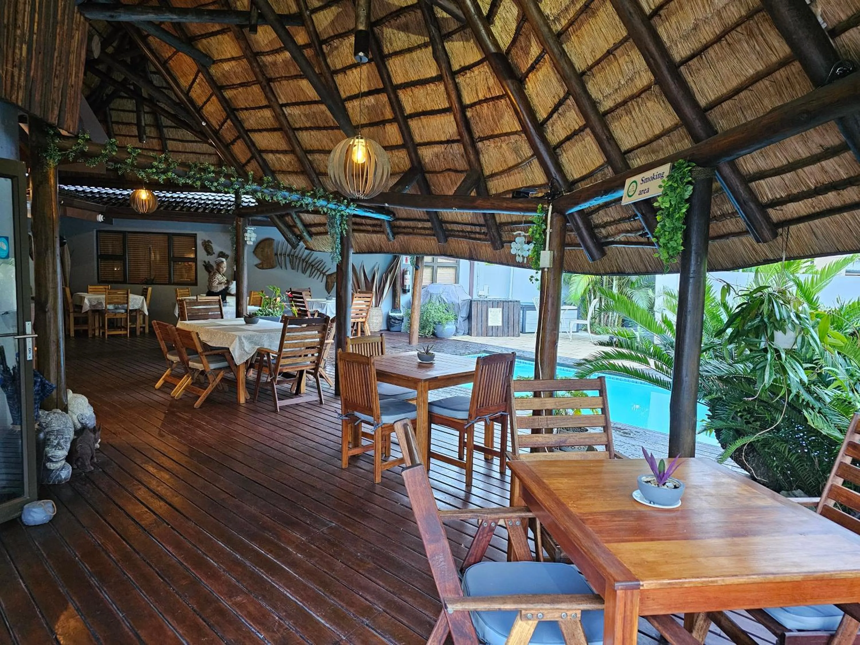 Seating area in Leopard Corner Lodge