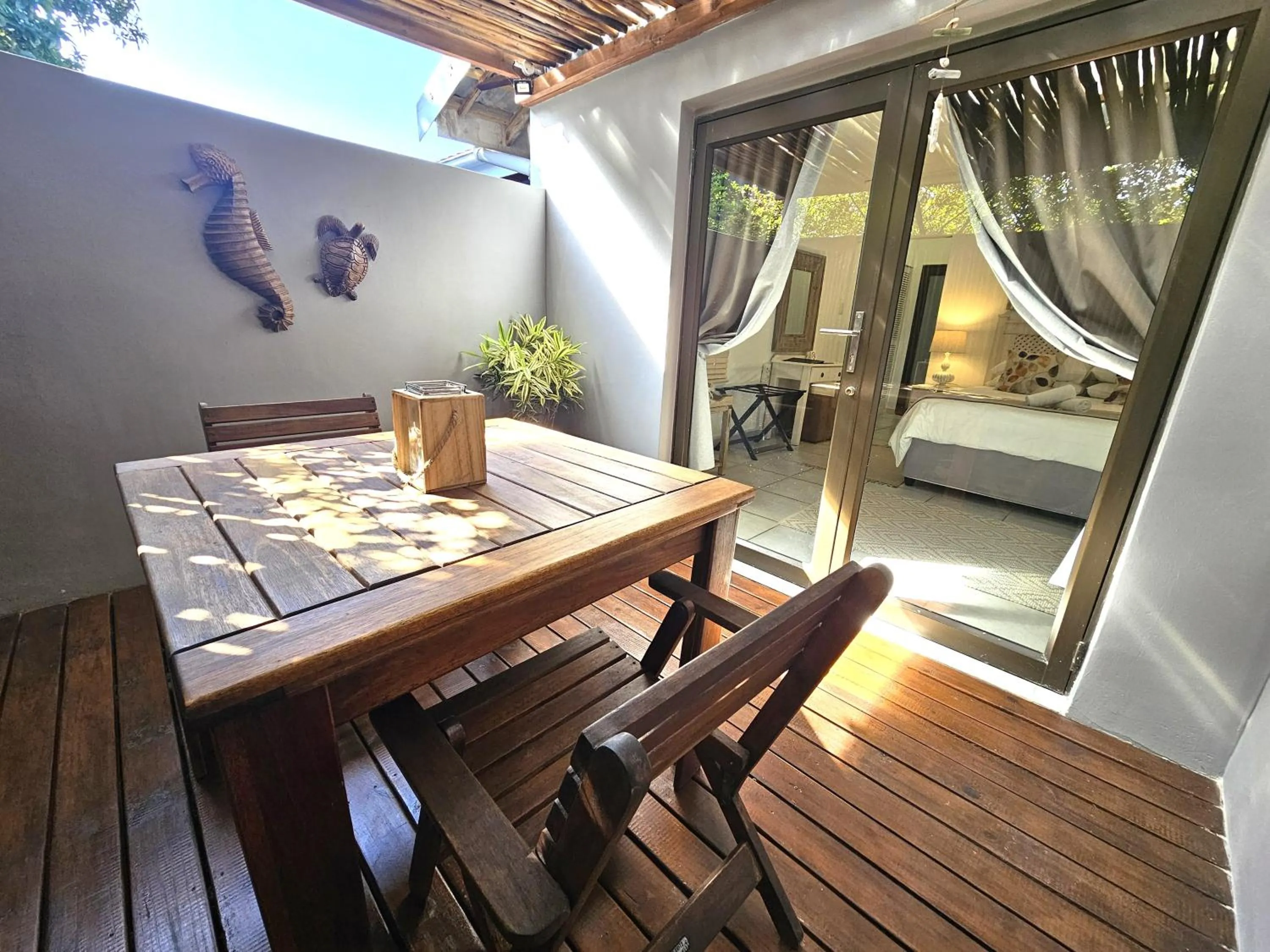 Patio in Leopard Corner Lodge