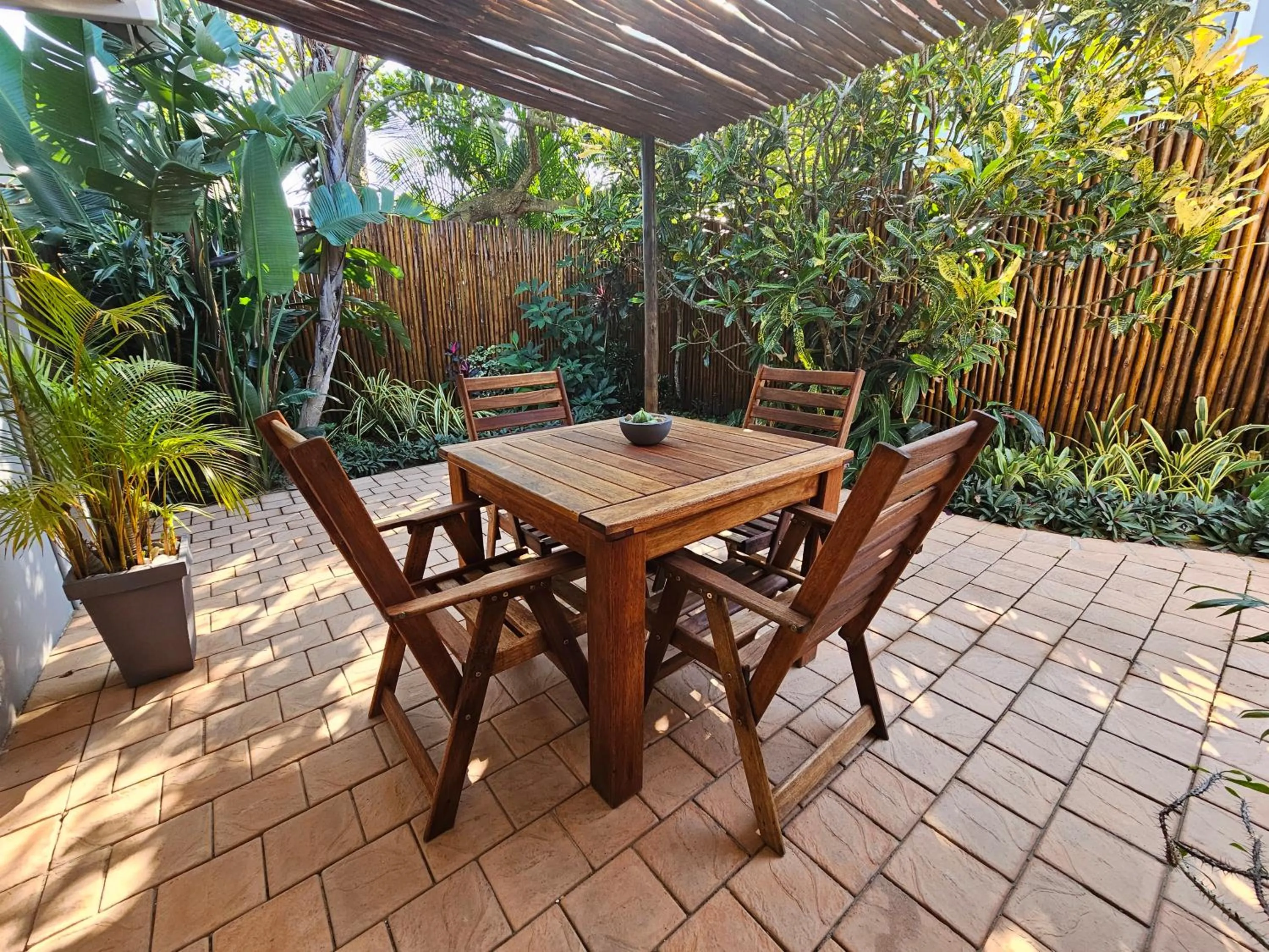 Patio in Leopard Corner Lodge