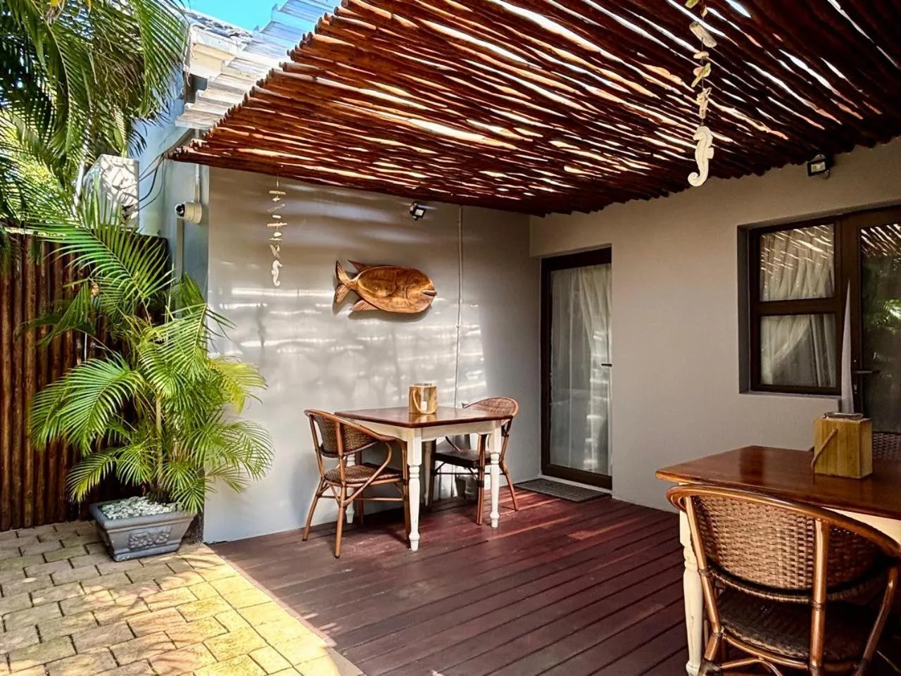 Patio in Leopard Corner Lodge
