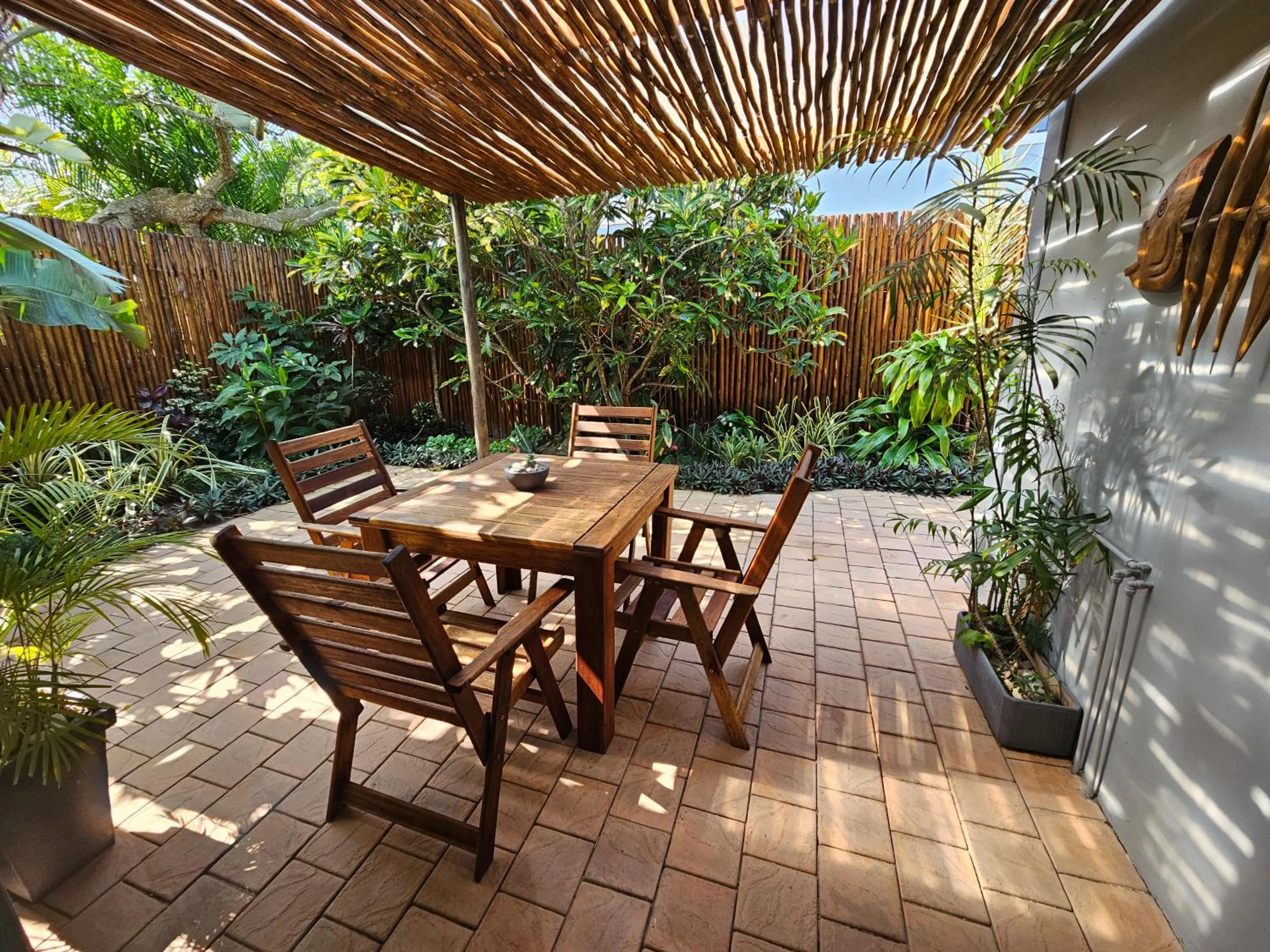 Patio in Leopard Corner Lodge
