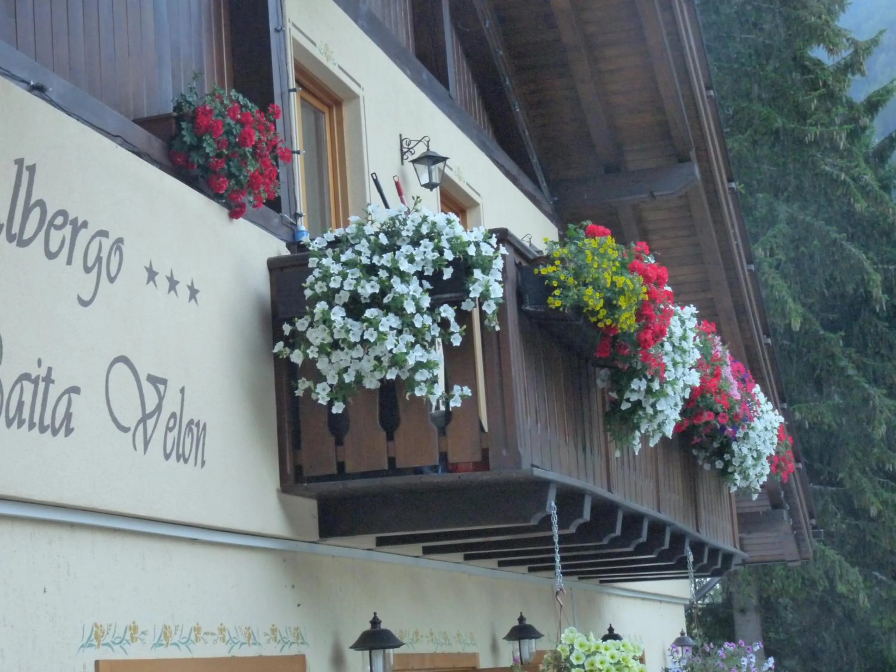 Balcony/Terrace in Baita Velon