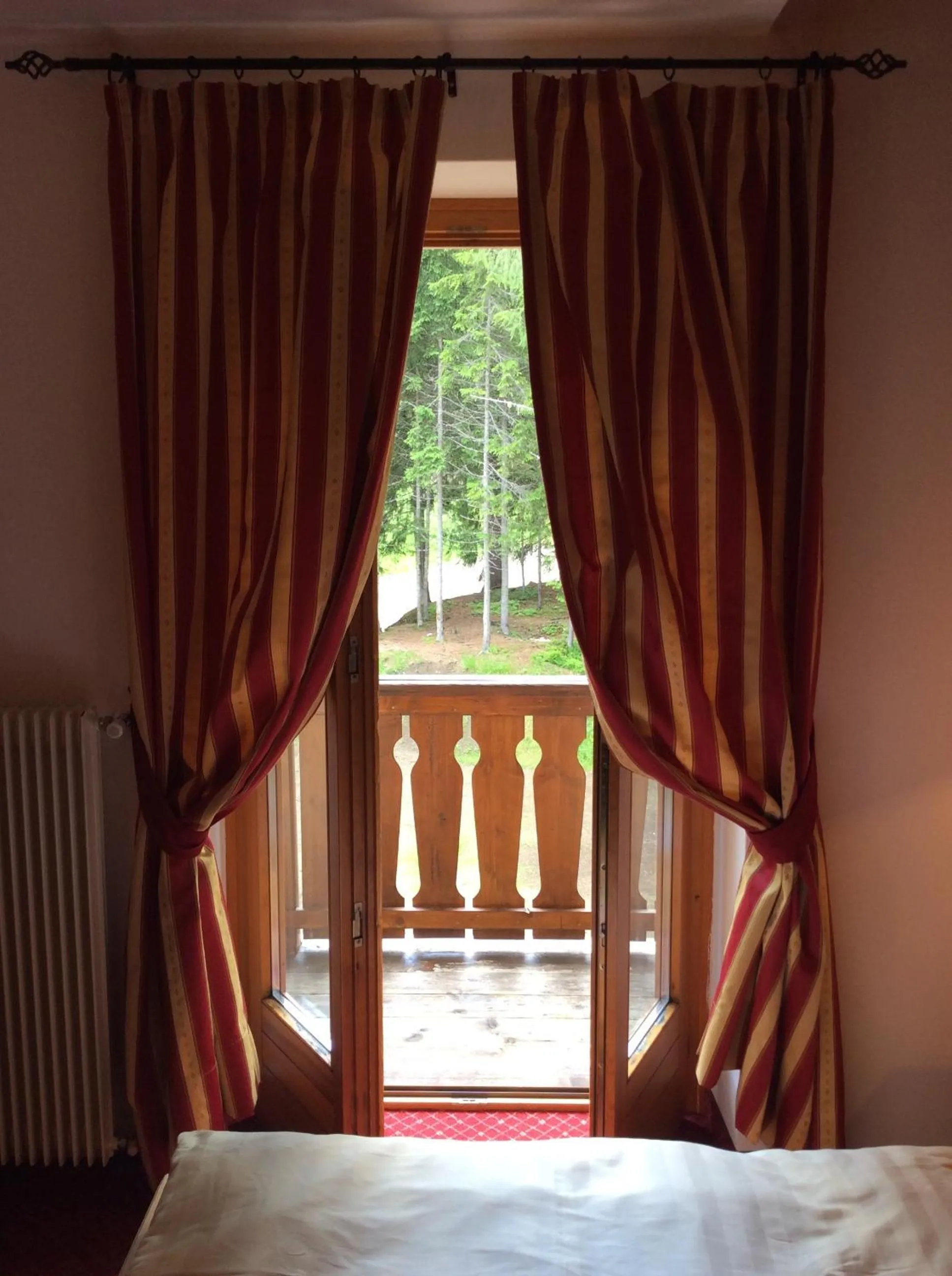 Balcony/Terrace, Bed in Baita Velon