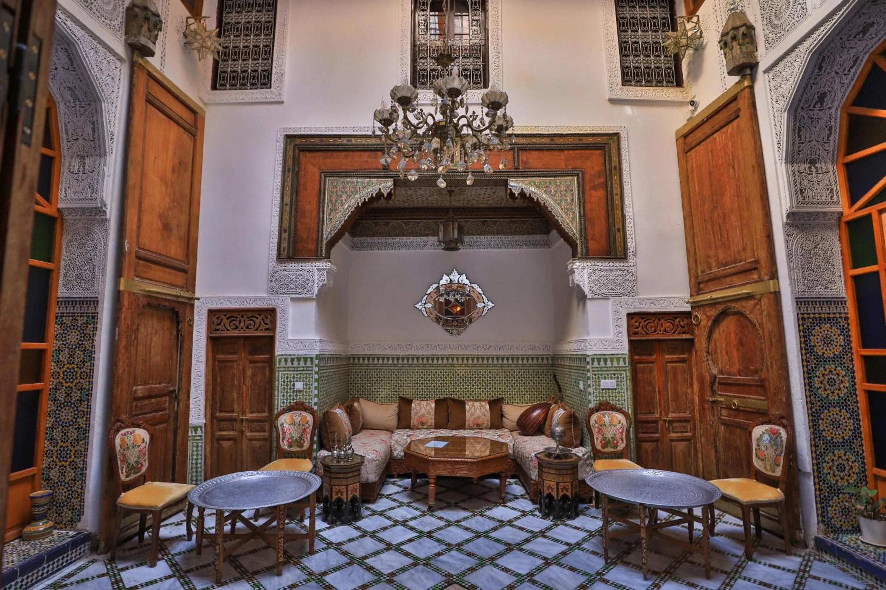 Living room in Dar Usham Fes Luxury Guest House