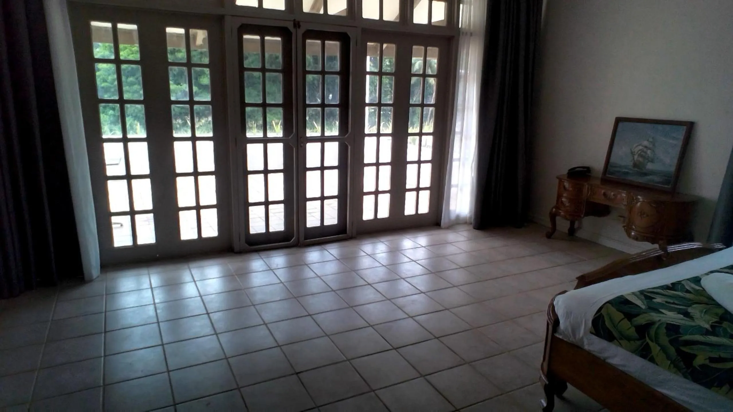 View (from property/room), Bed in Yatu Lau Lagoon Resort Fiji