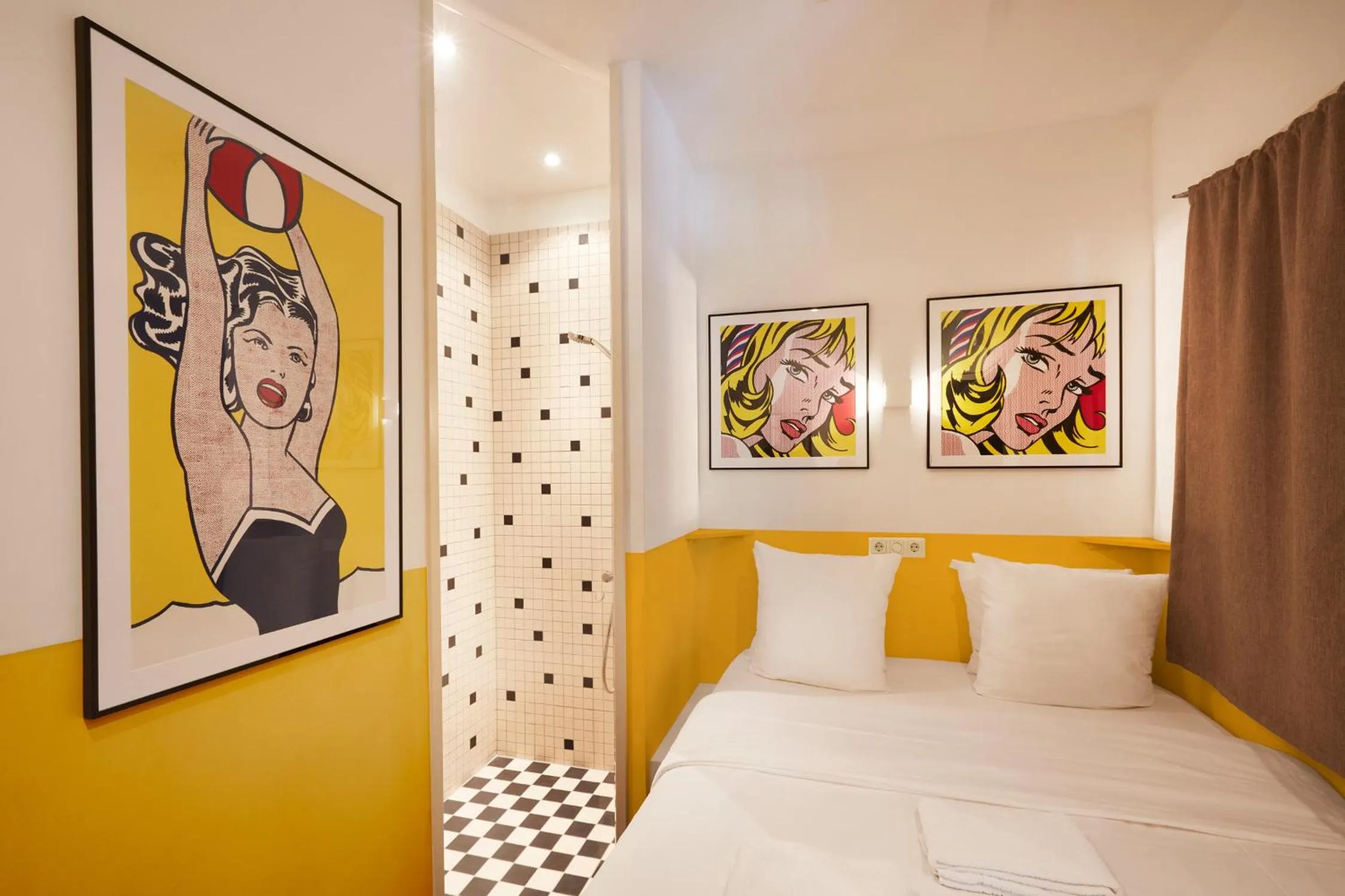 Bed in Hotel Not Hotel Amsterdam