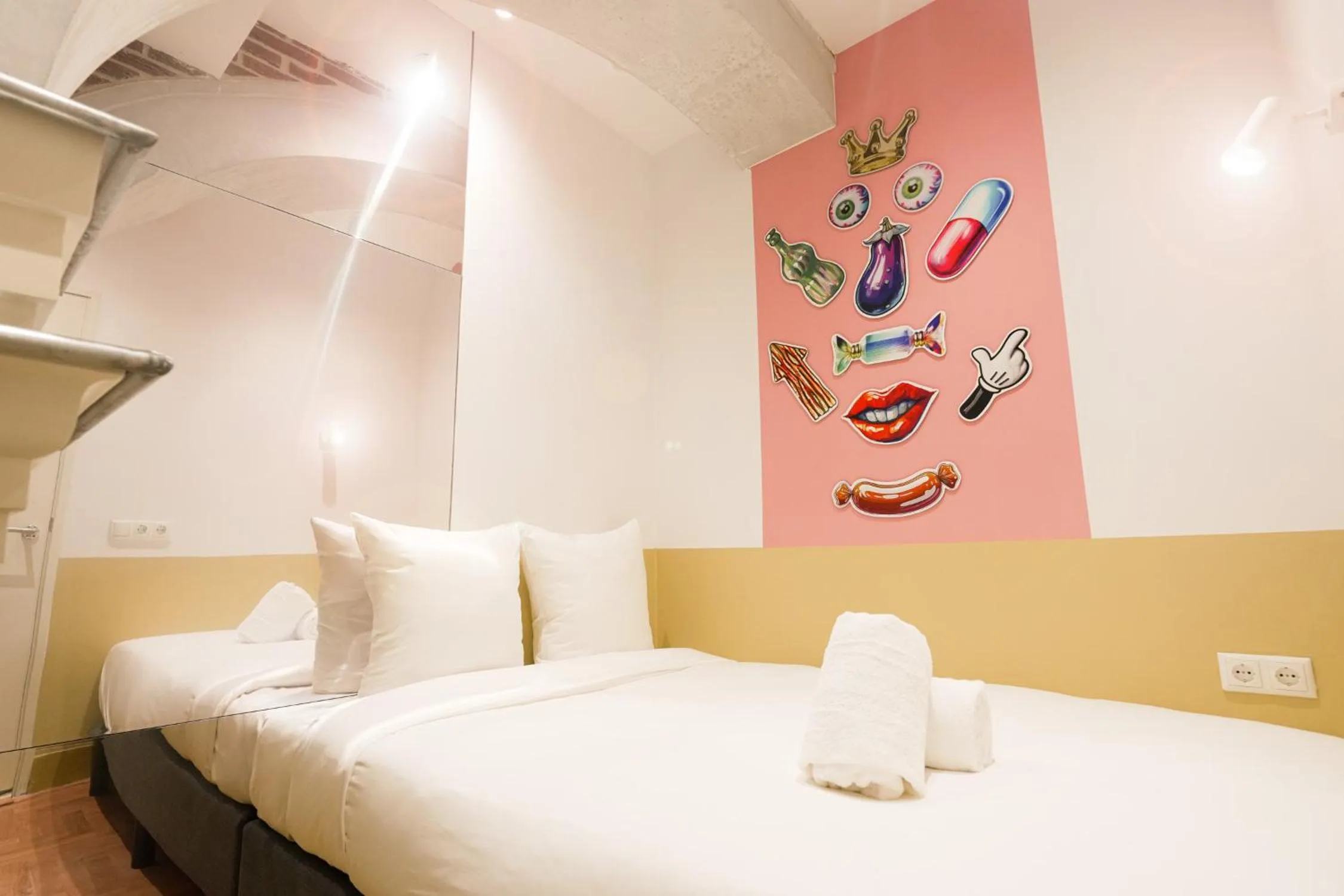 Bed in Hotel Not Hotel Amsterdam