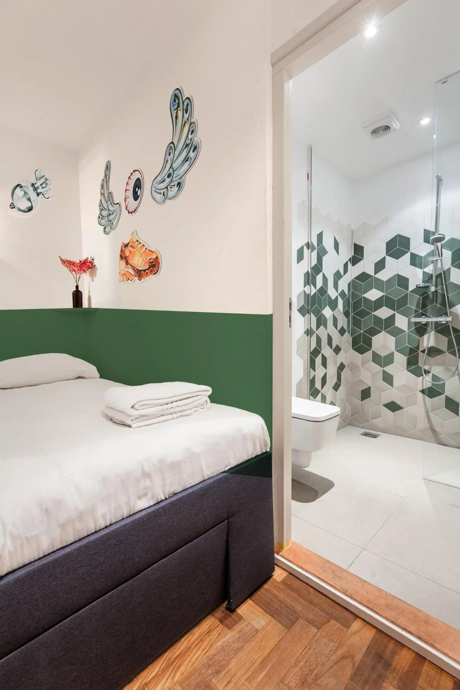 Bed in Hotel Not Hotel Amsterdam