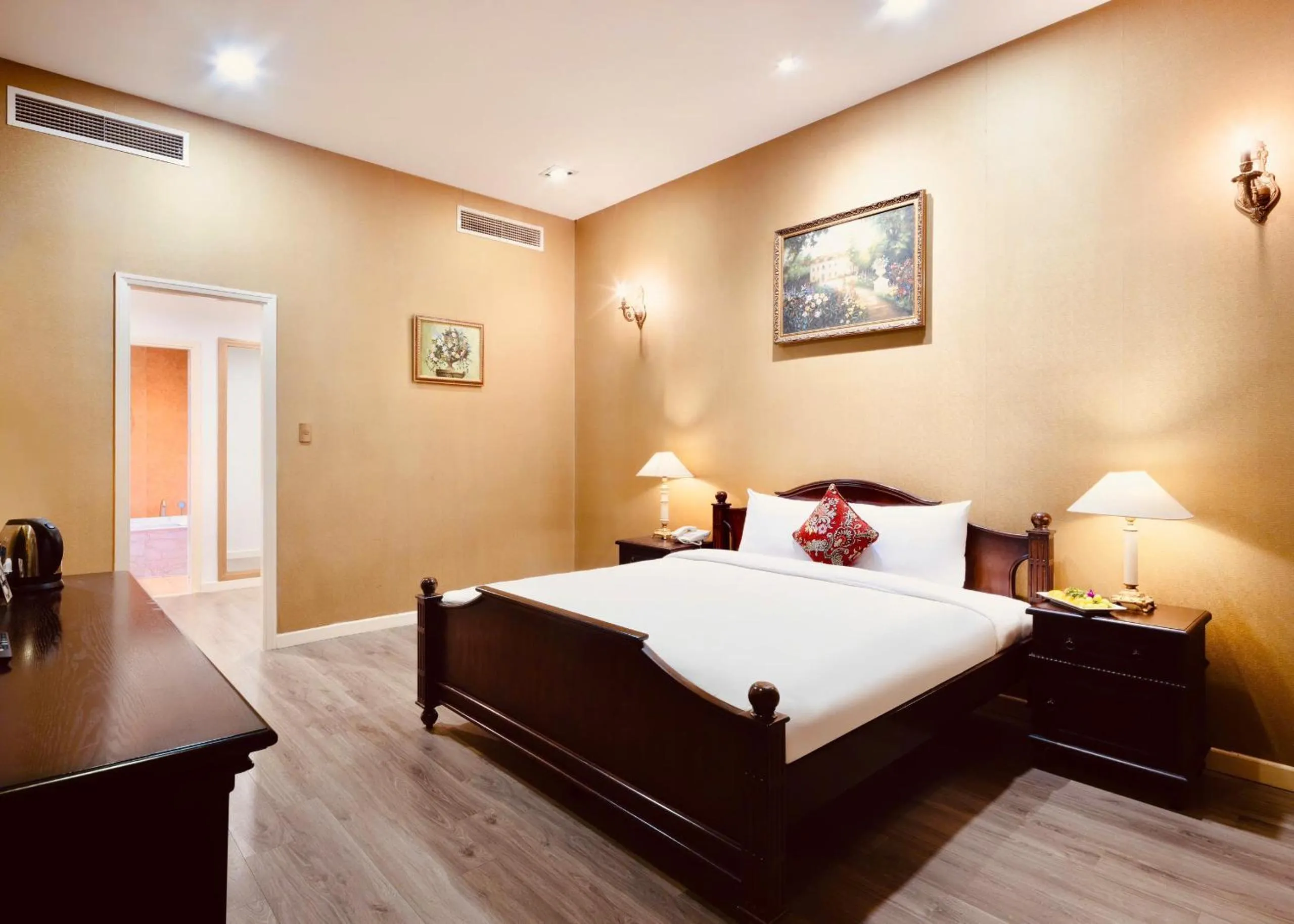 Bedroom, Bed in Hidden Mansions Saigon Resort