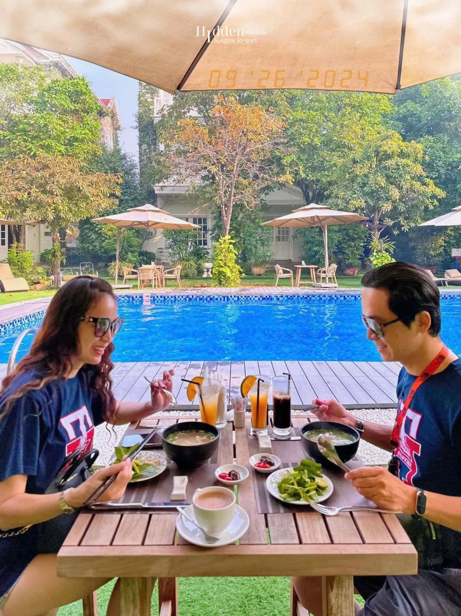 Breakfast in Hidden Mansions Saigon Resort