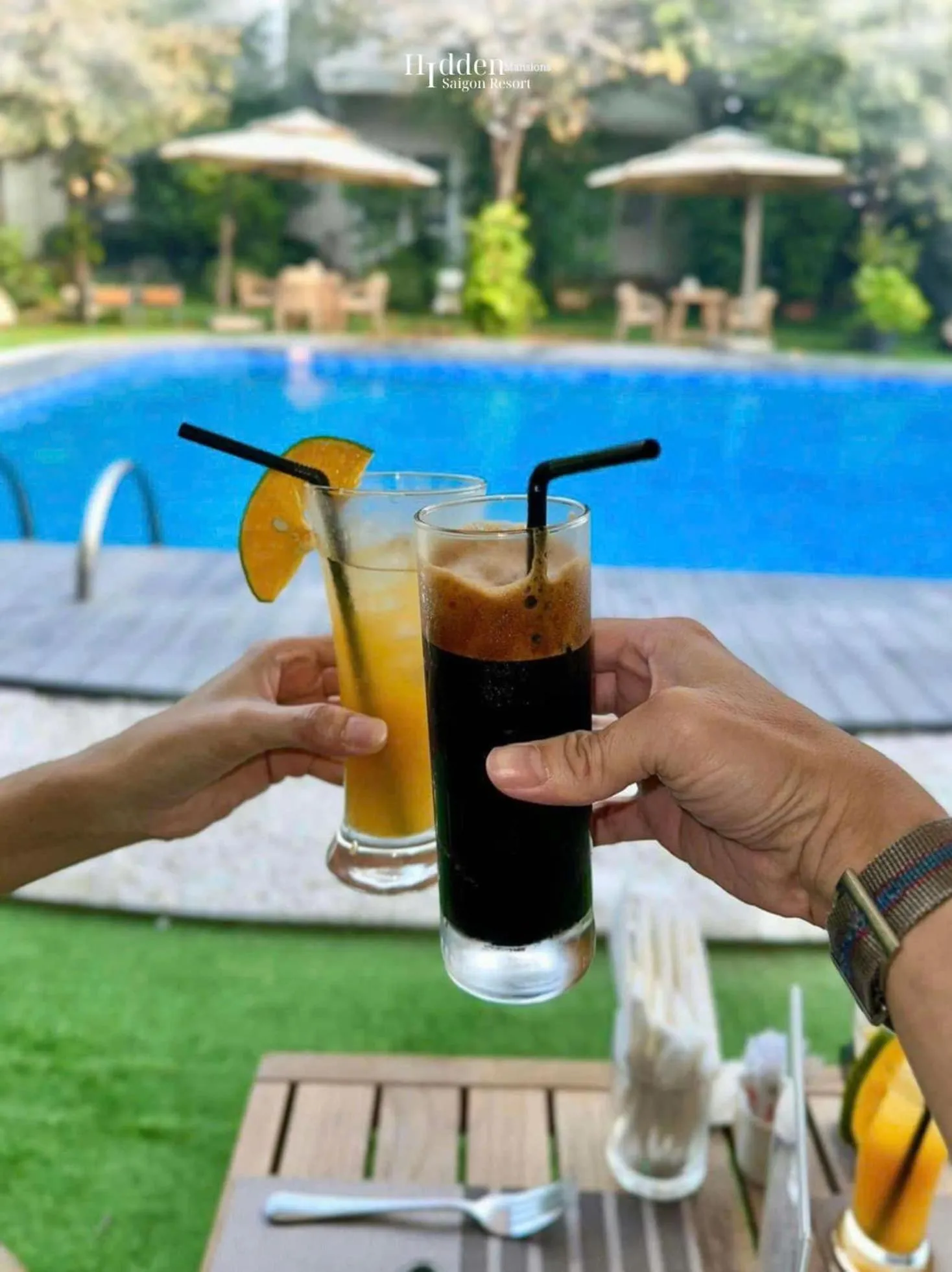 Breakfast in Hidden Mansions Saigon Resort