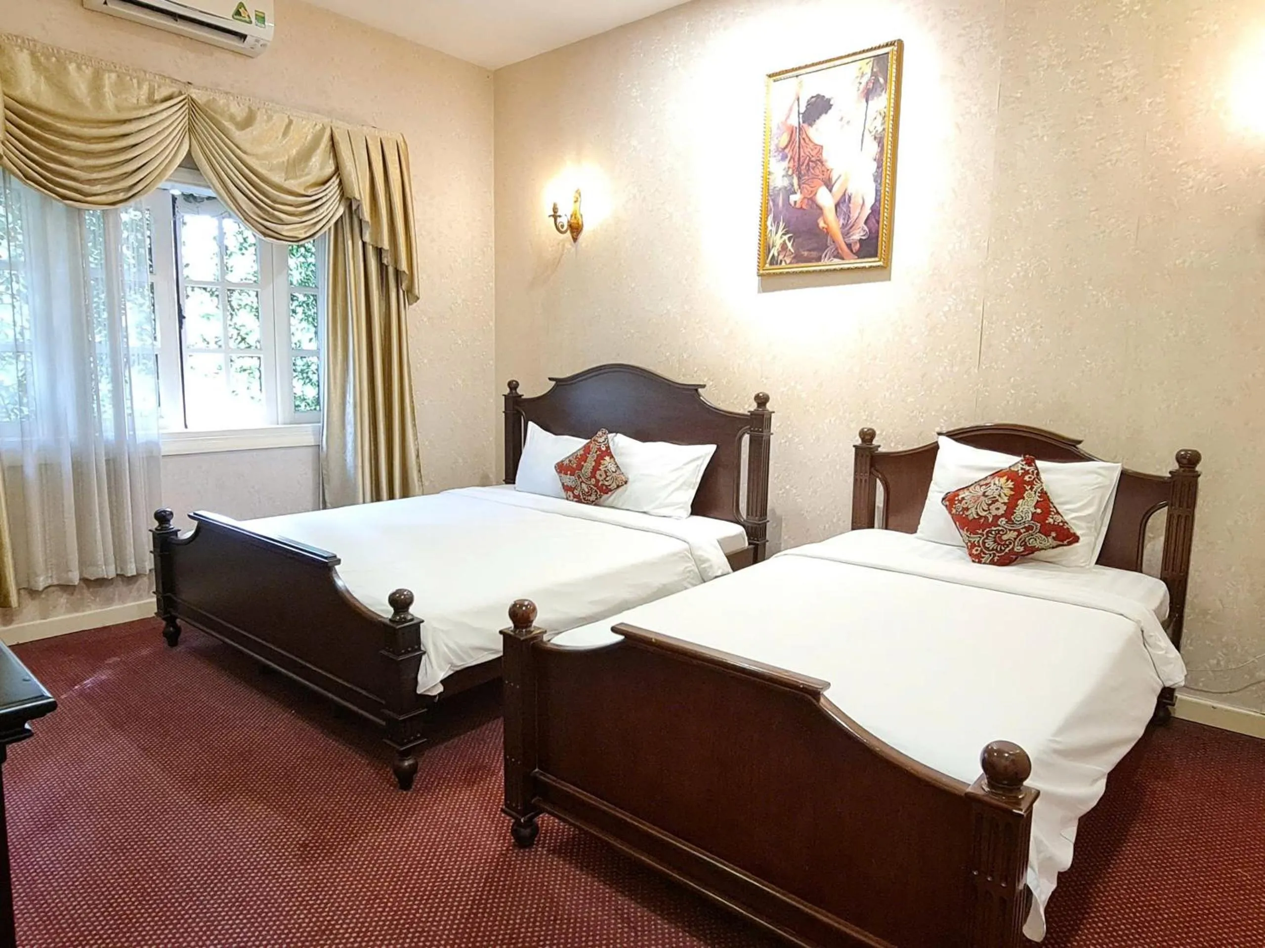 Living room in Hidden Mansions Saigon Resort