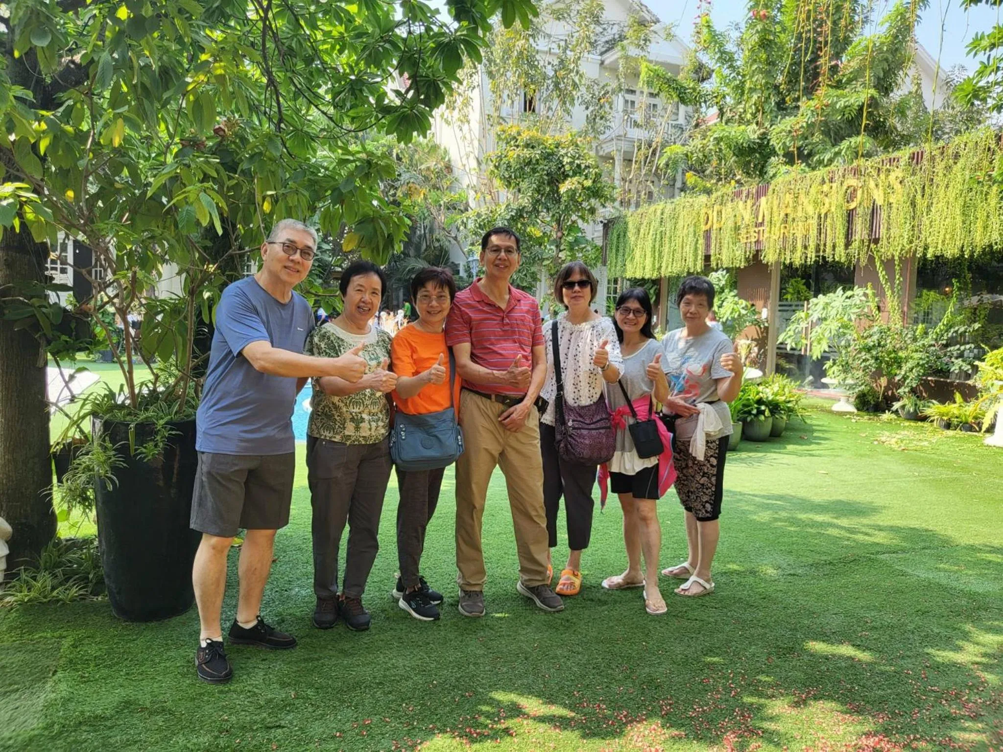 group of guests in Hidden Mansions Saigon Resort
