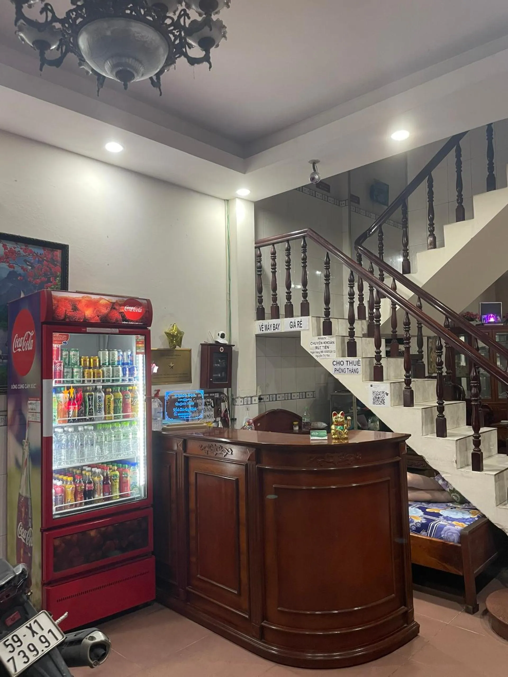 Lobby or reception in QUỲNH HOA HOTEL