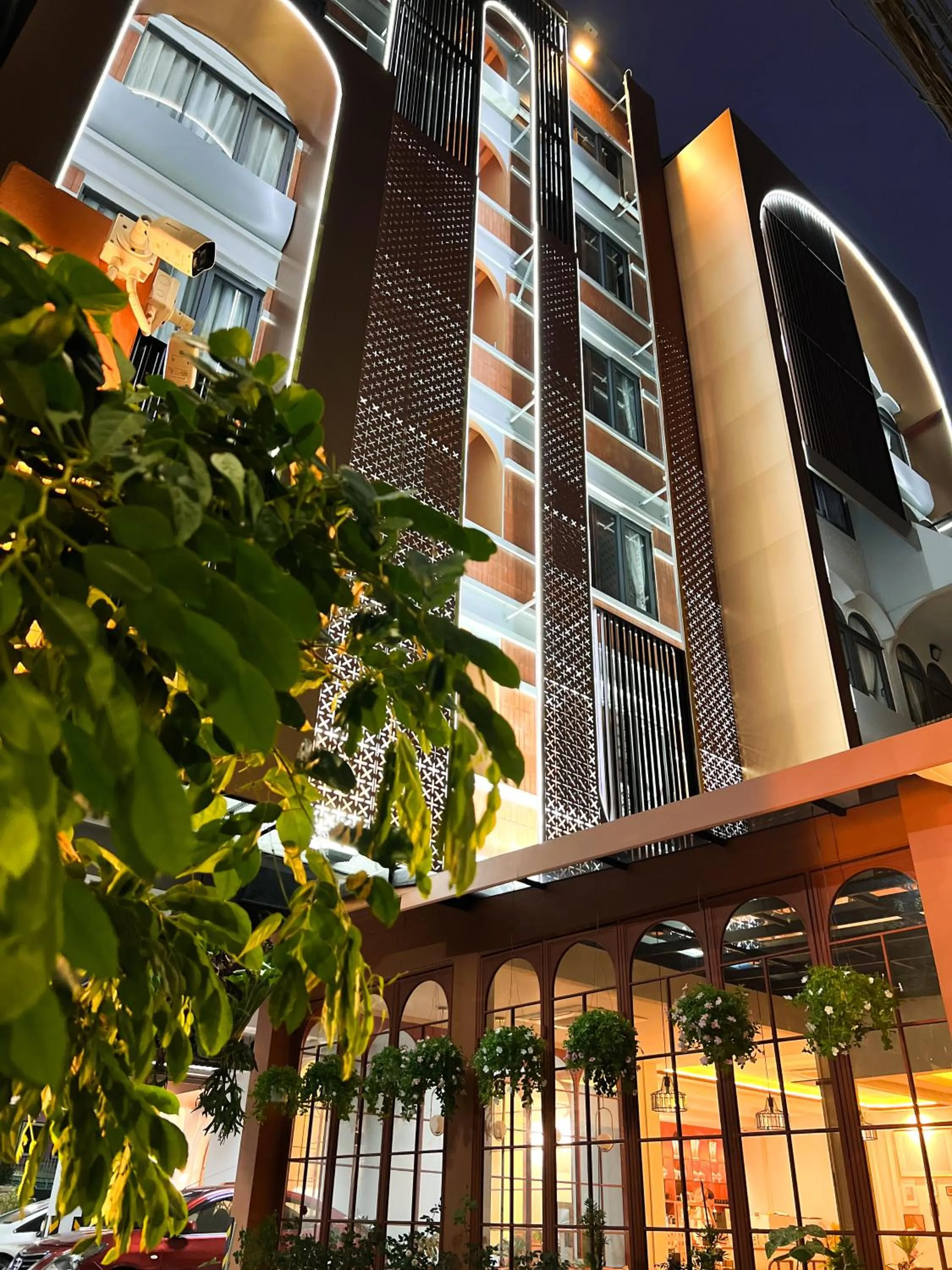 Property building in SO Zen Hotel Silom Bangkok