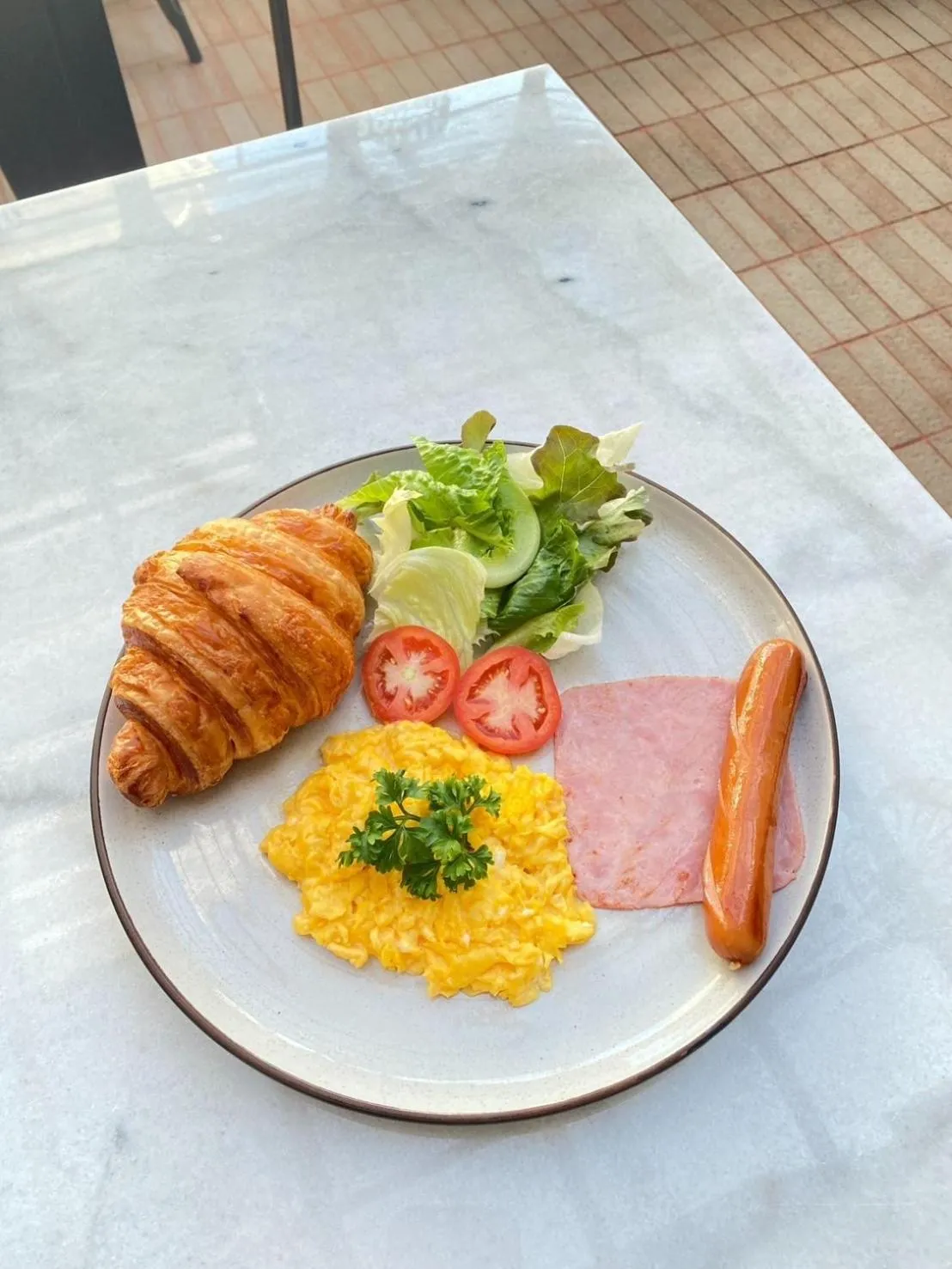 Breakfast in SO Zen Hotel Silom Bangkok