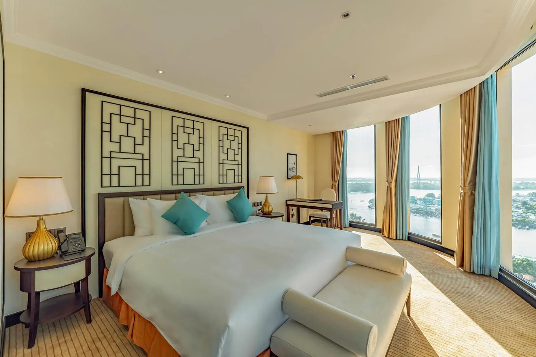 Bedroom, Bed in Charmant Suites a Boutique Hotel Can Tho